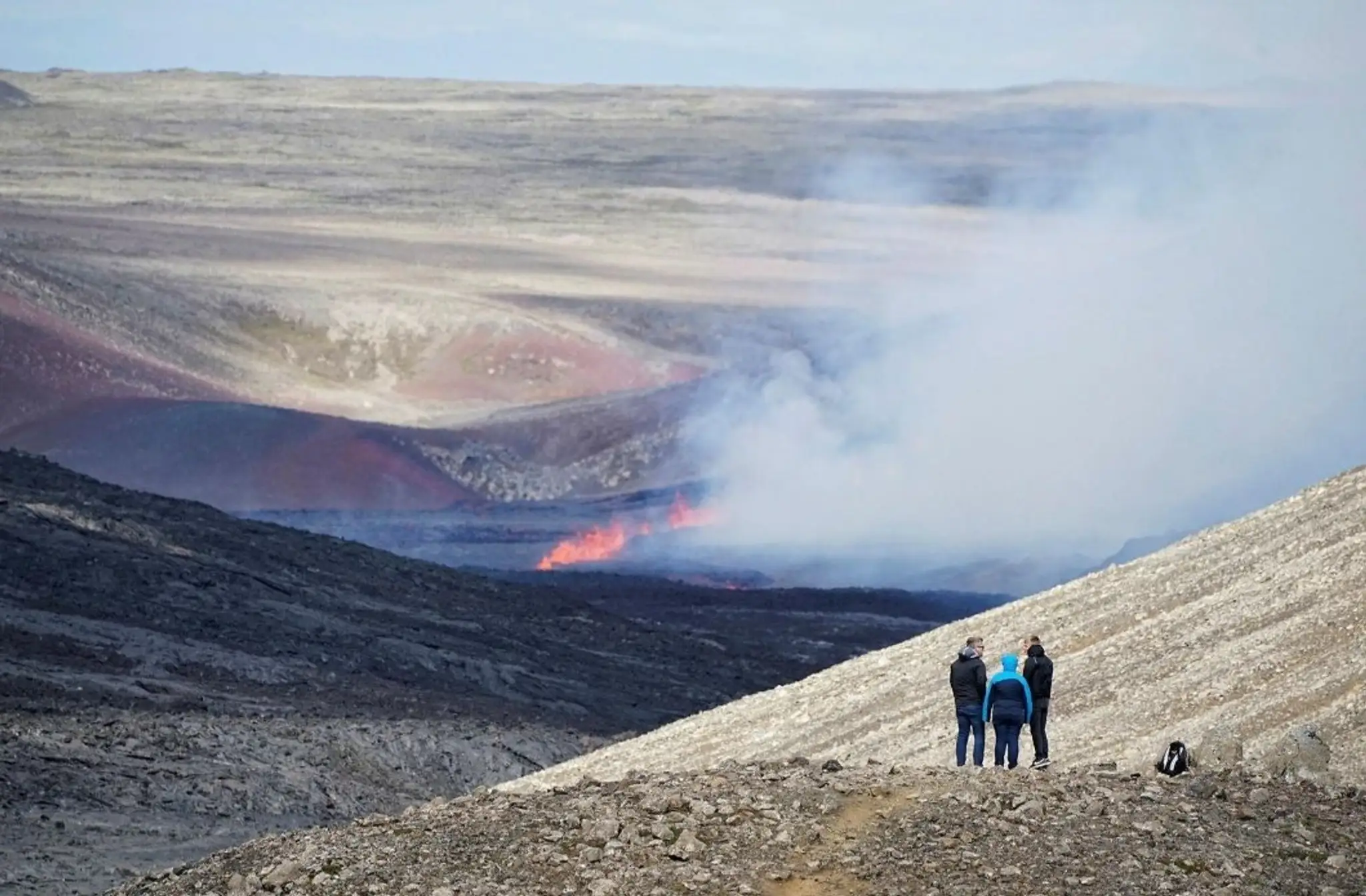 Na Islande ožila sopka