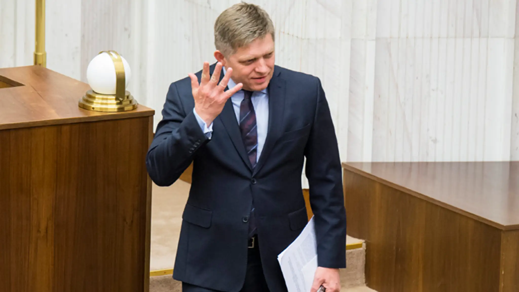 Premiér Robert Fico.