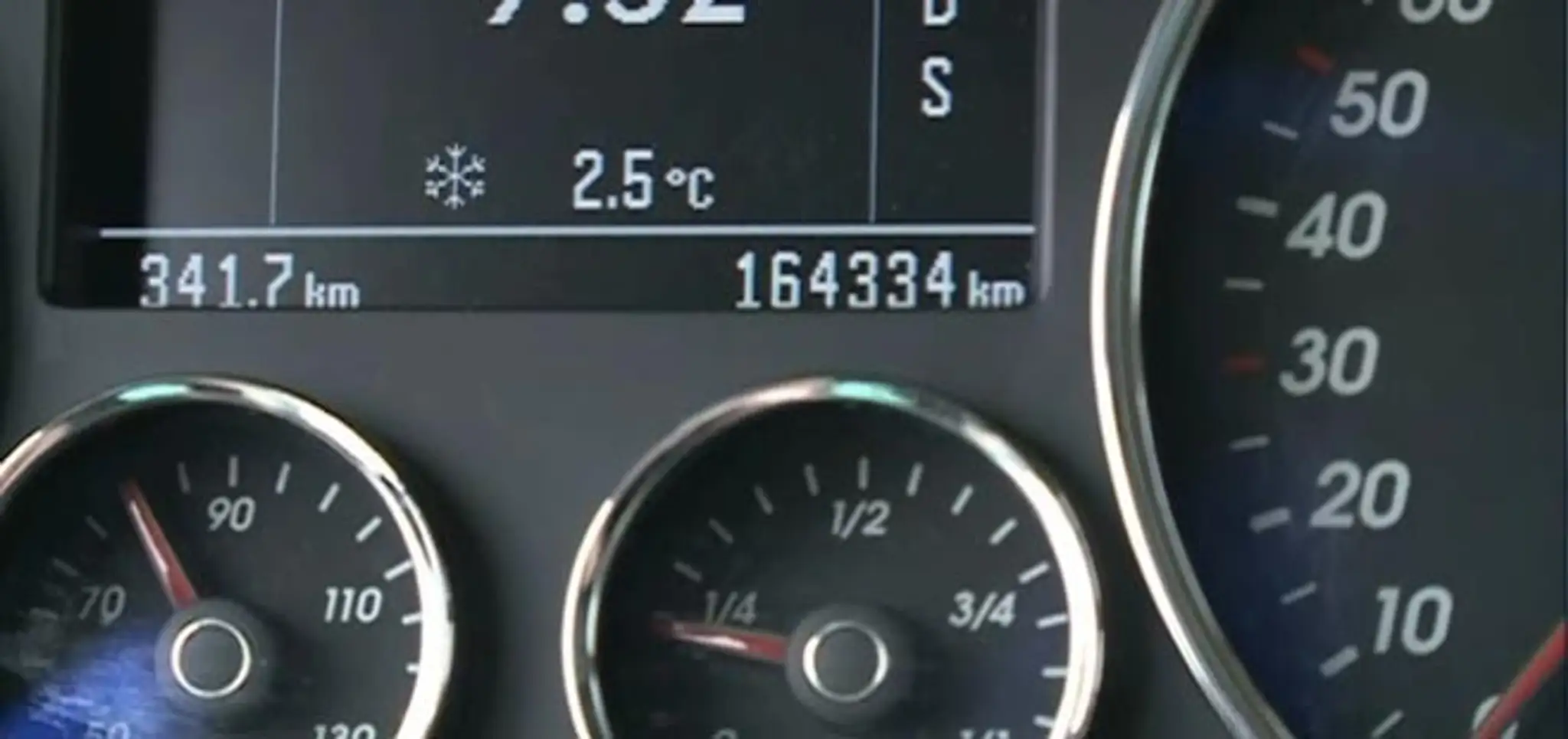 Pretočený tachometer