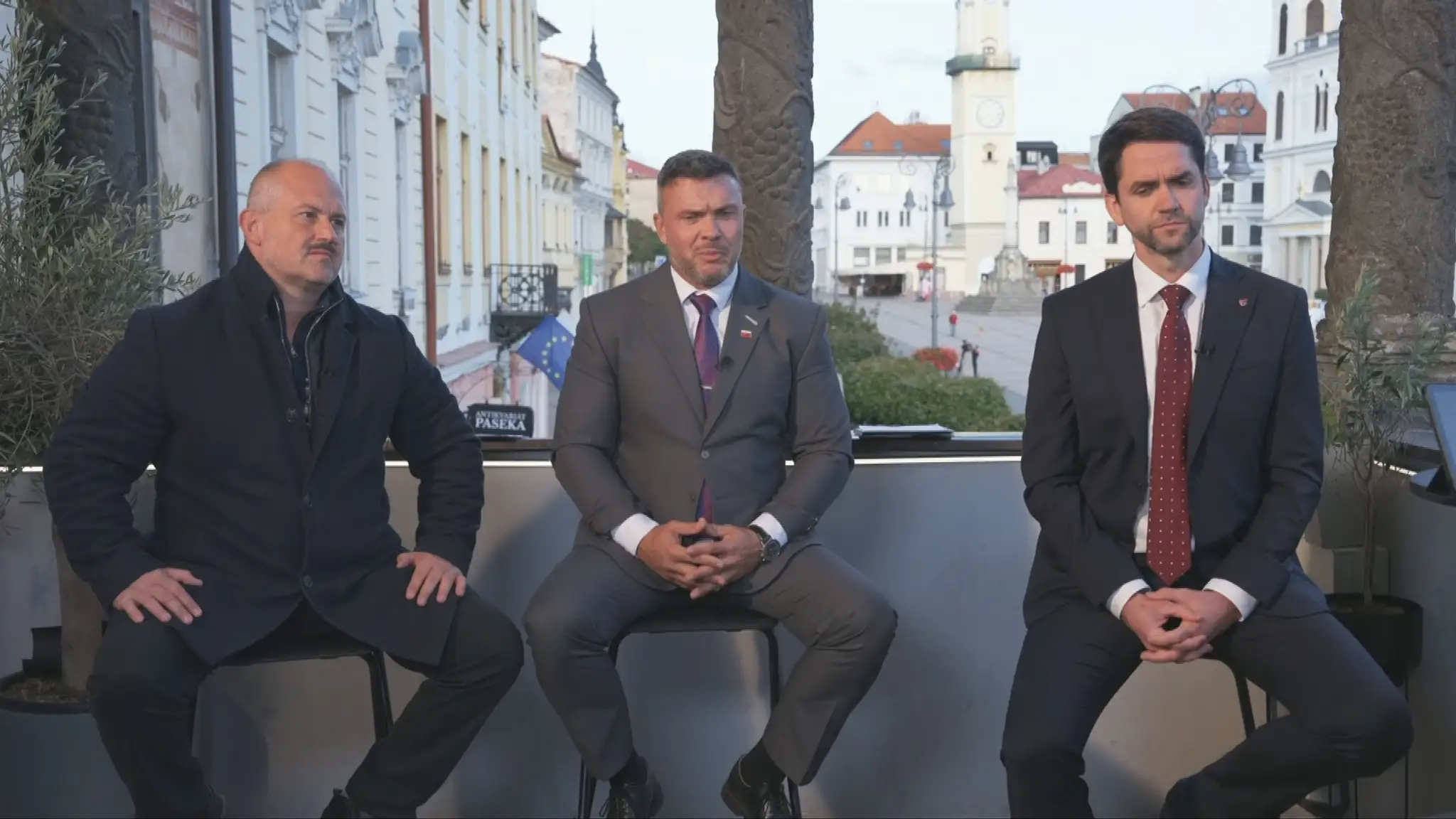 Sprava Ondrej Lunter, Miroslav Suja a Marian Kotleba.