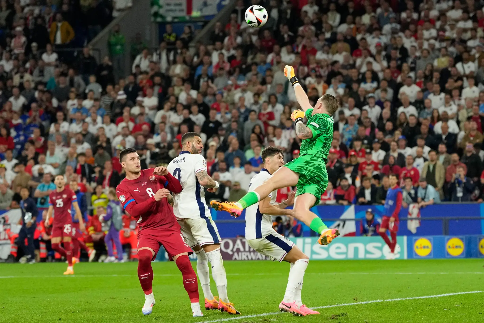 Srbsko - Anglicko 0:1 (EURO 2024).