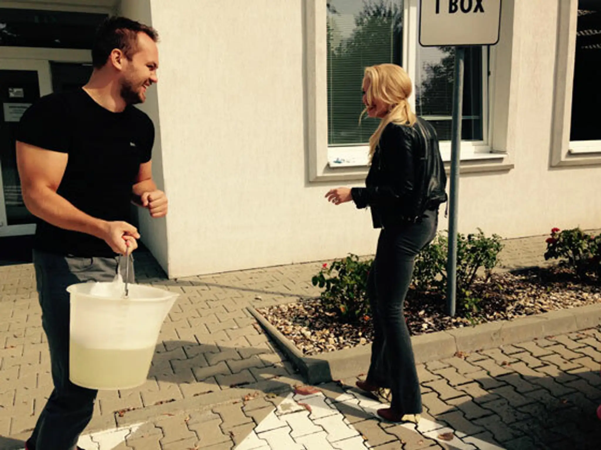 Viktor Serebryakov a Veronika Ostrihoňová