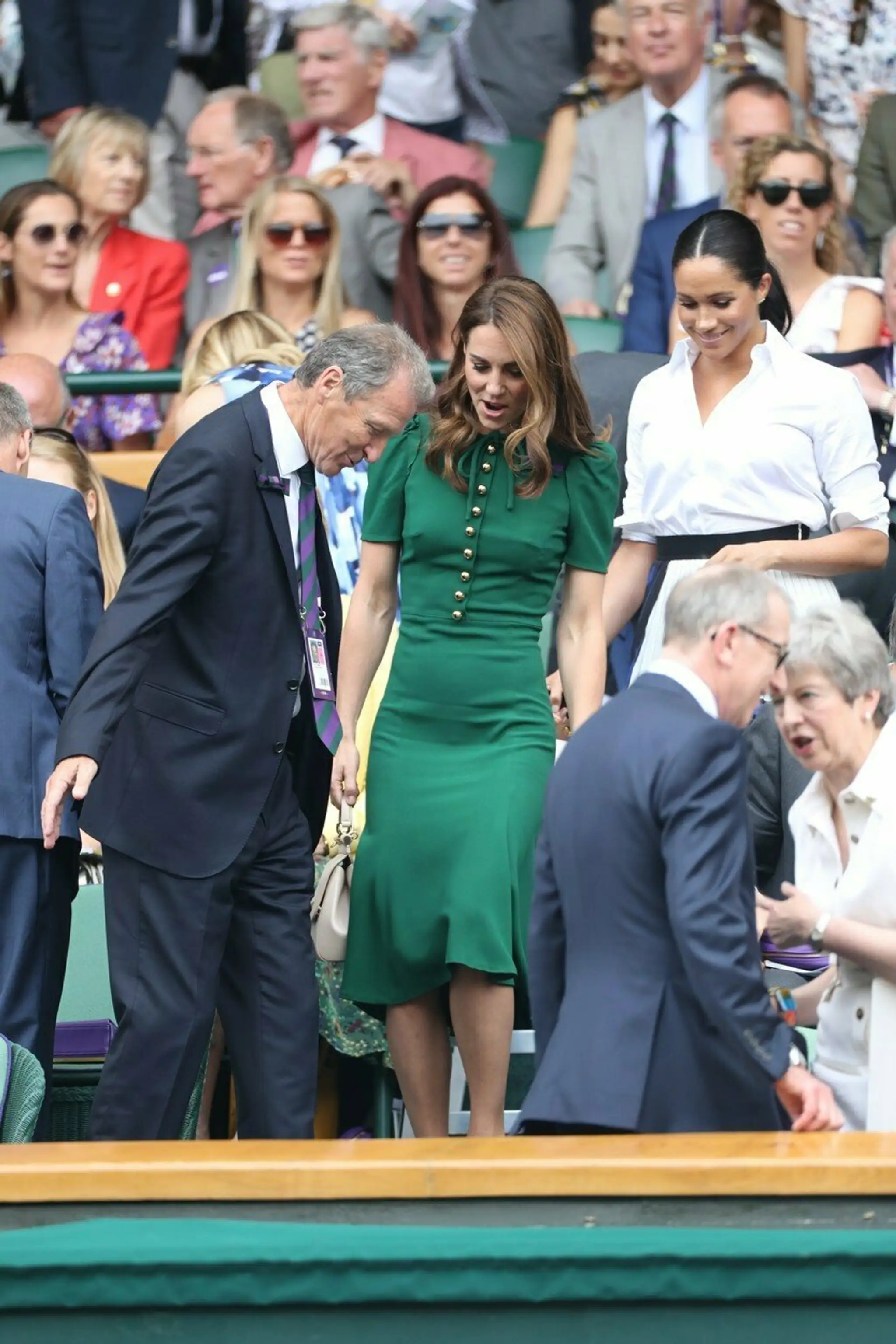 Kate a Meghan na Wimbledone
