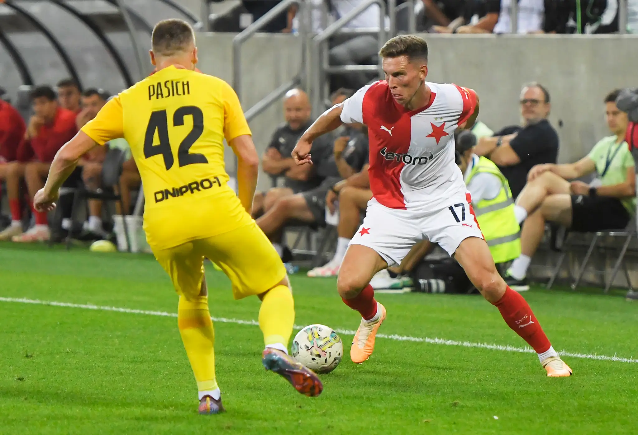 SC Dnipro-1 - Slavia Praha.