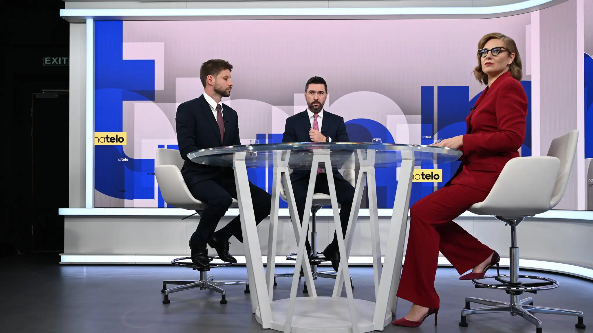 Richard Takáč a Michal Šimečka.