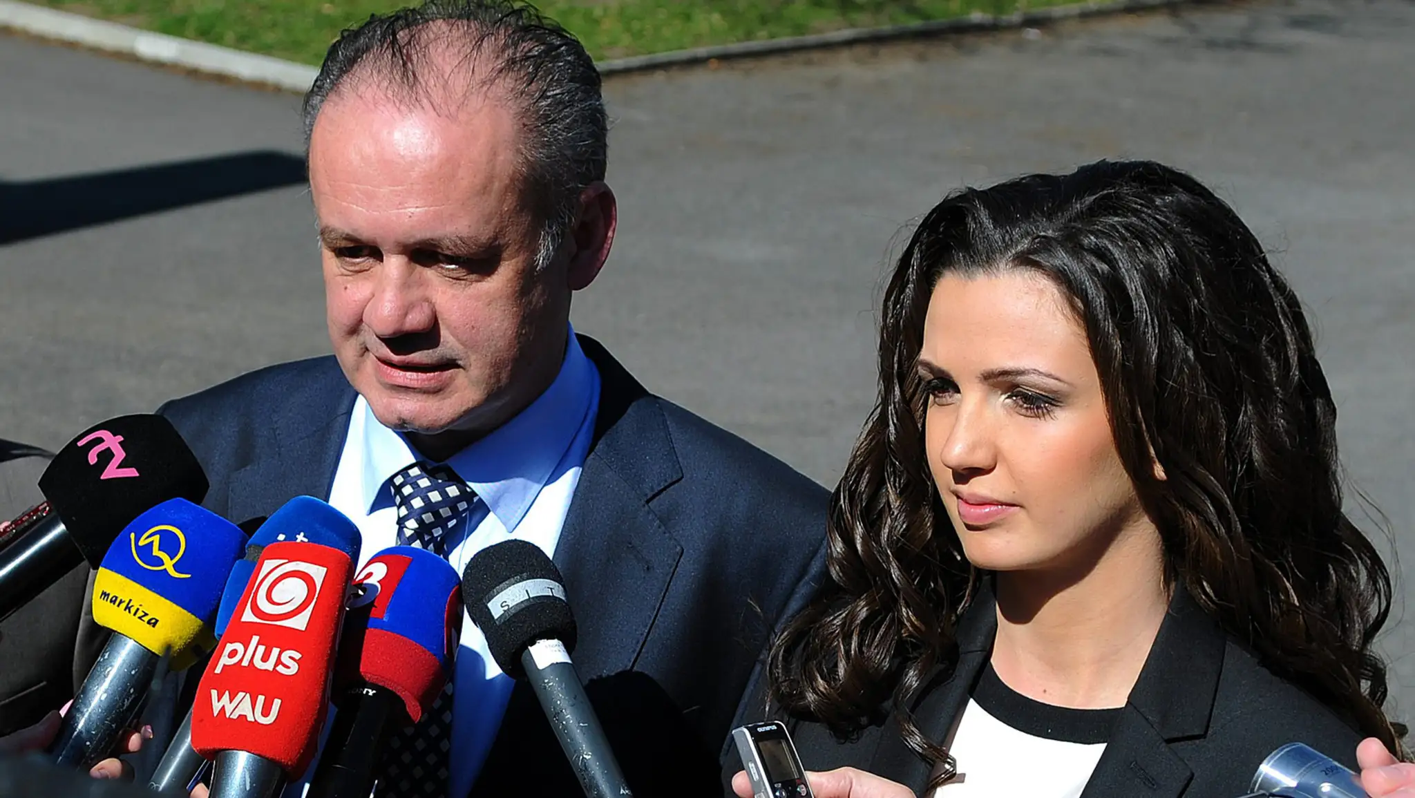 Prezident Andrej Kiska s dcérou Natáliou