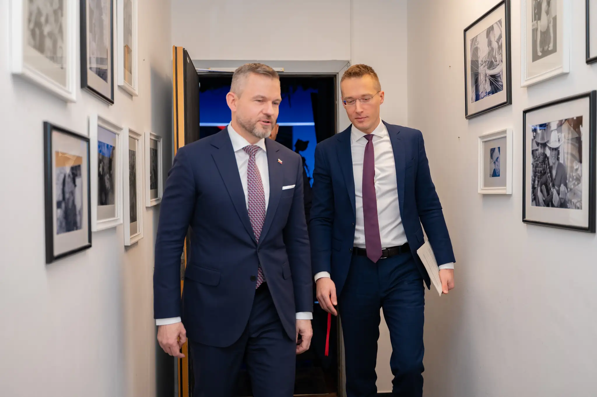 Peter Pellegrini a Eduard Heger v relácii Na telo.