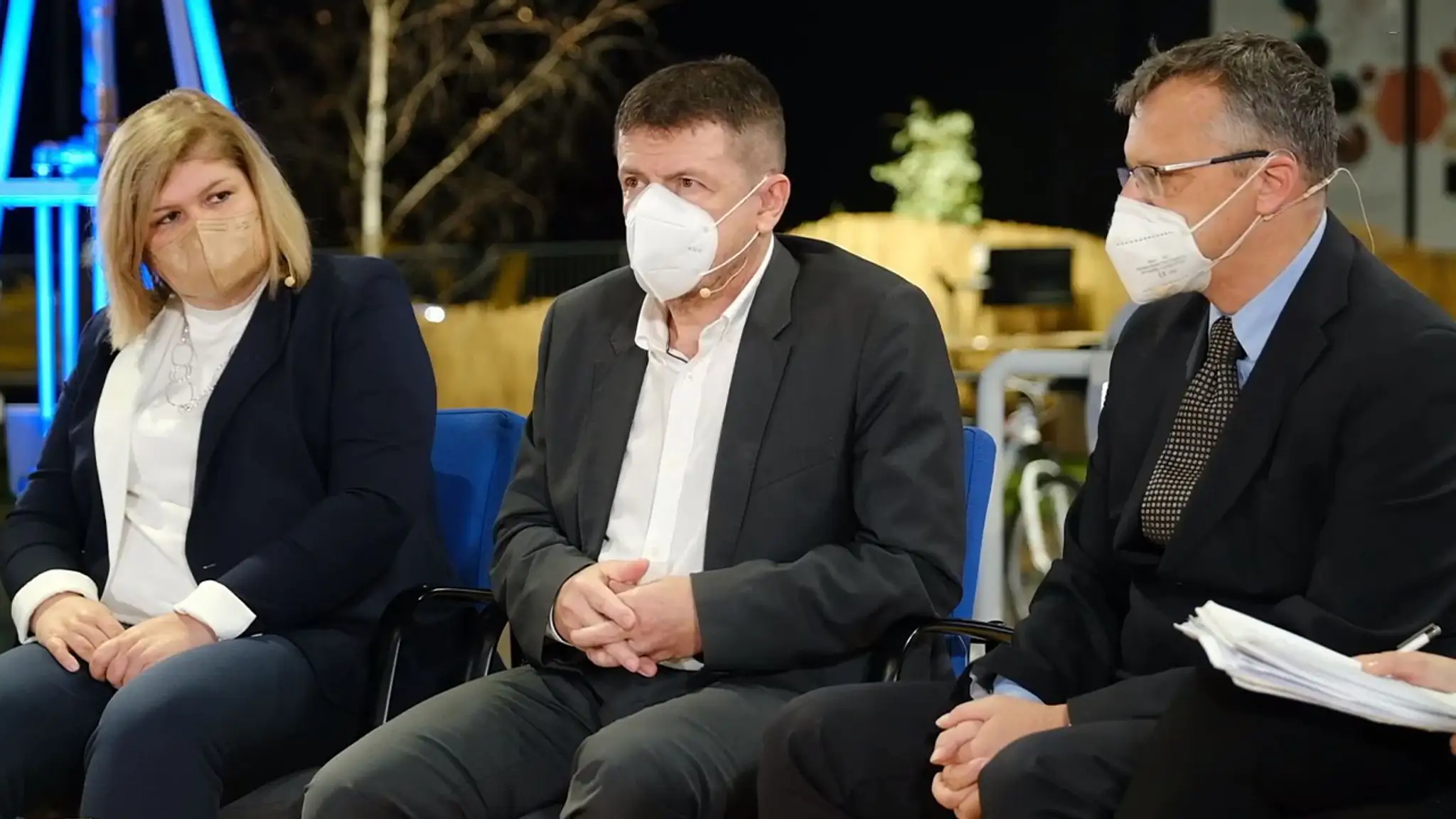 Beata Havelková, Emil Martinka a Zbynek Schroner.