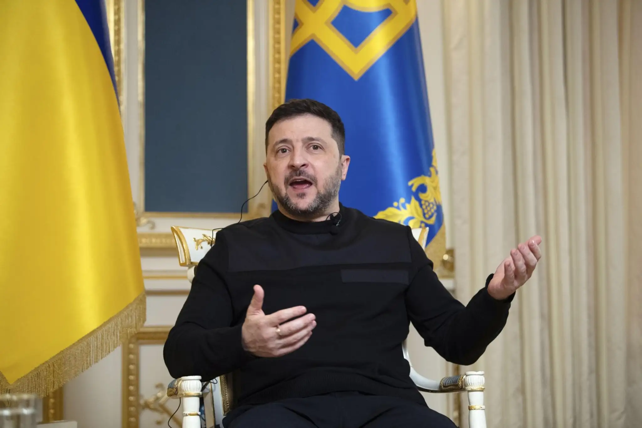 Ukrajinský prezident Volodymyr Zelenskyj.