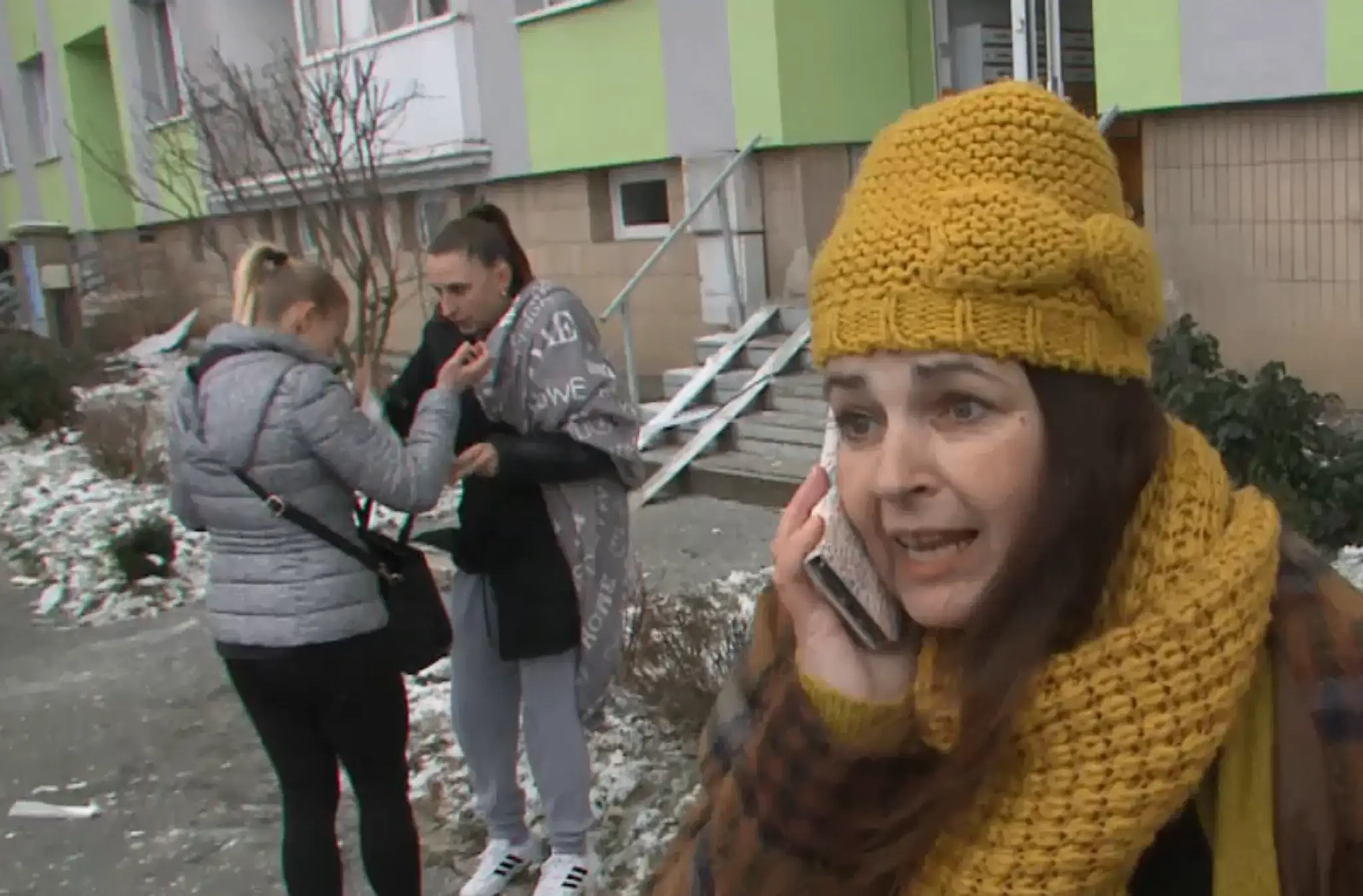 Prvotné reakcie svedkov.