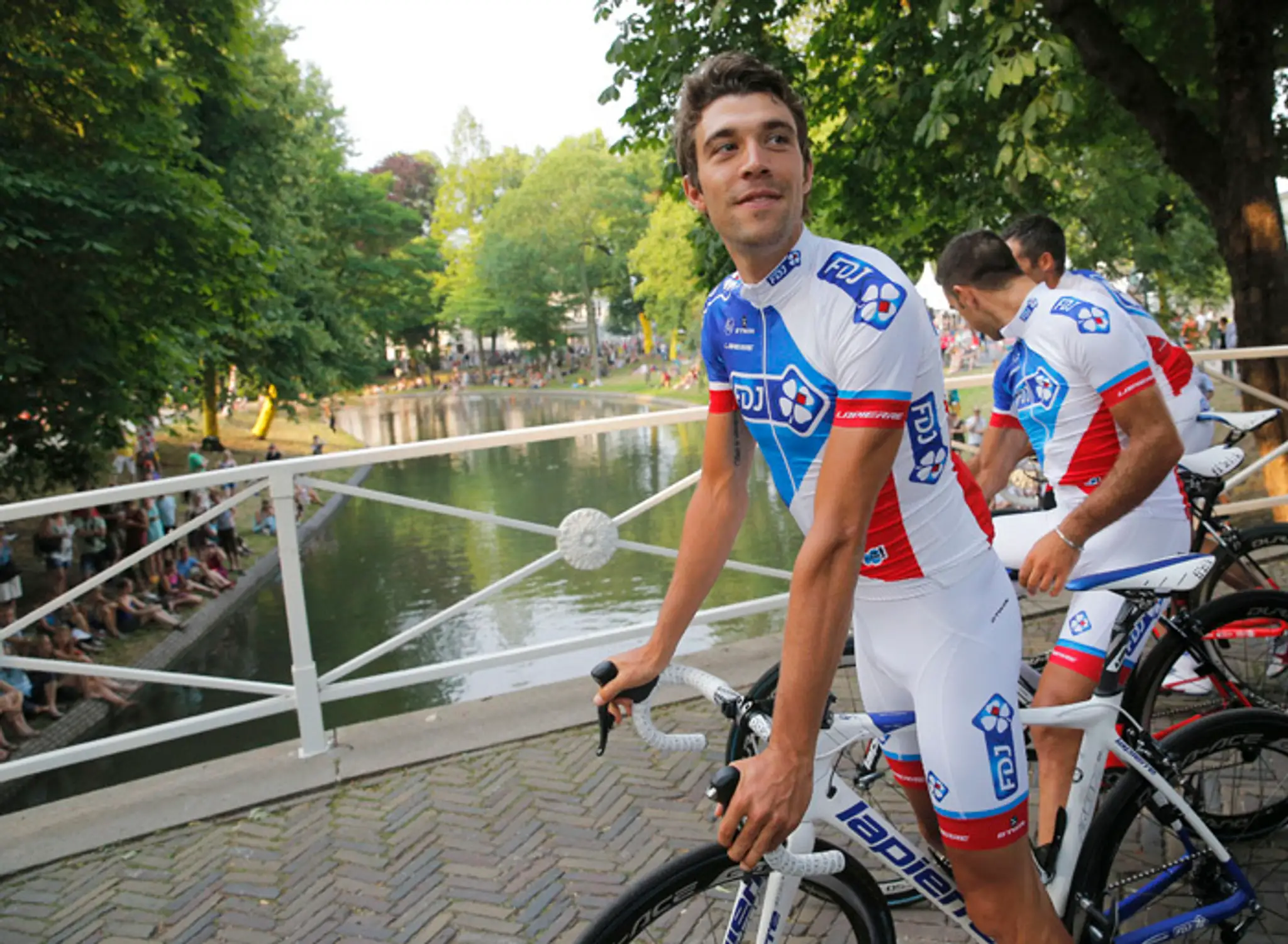 Francúzsky jazdec tímu FDJ Thibault Pinot.