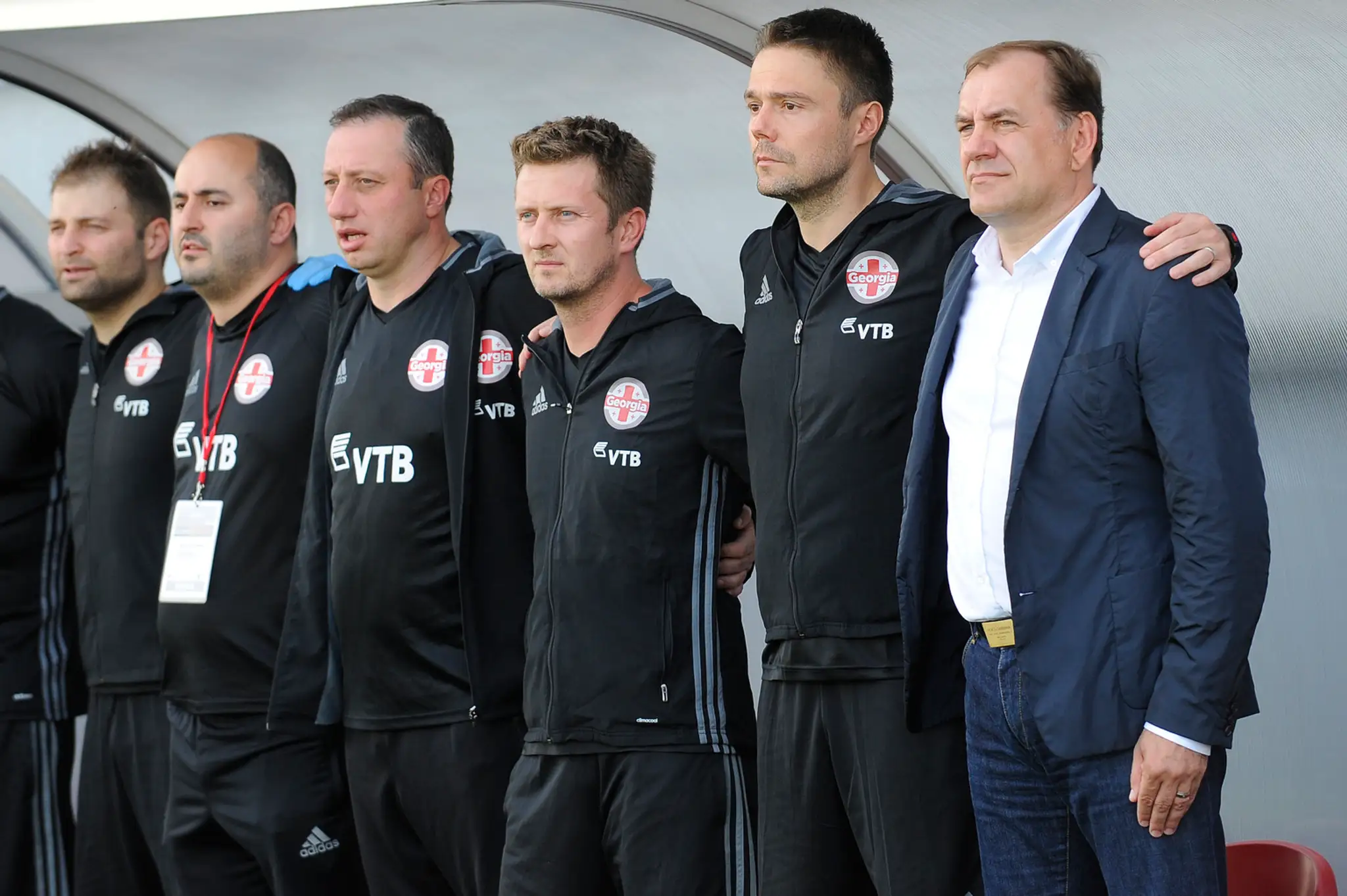 Tréner gruzínskej futbalovej reprezentácie Vladimír Weiss st. 