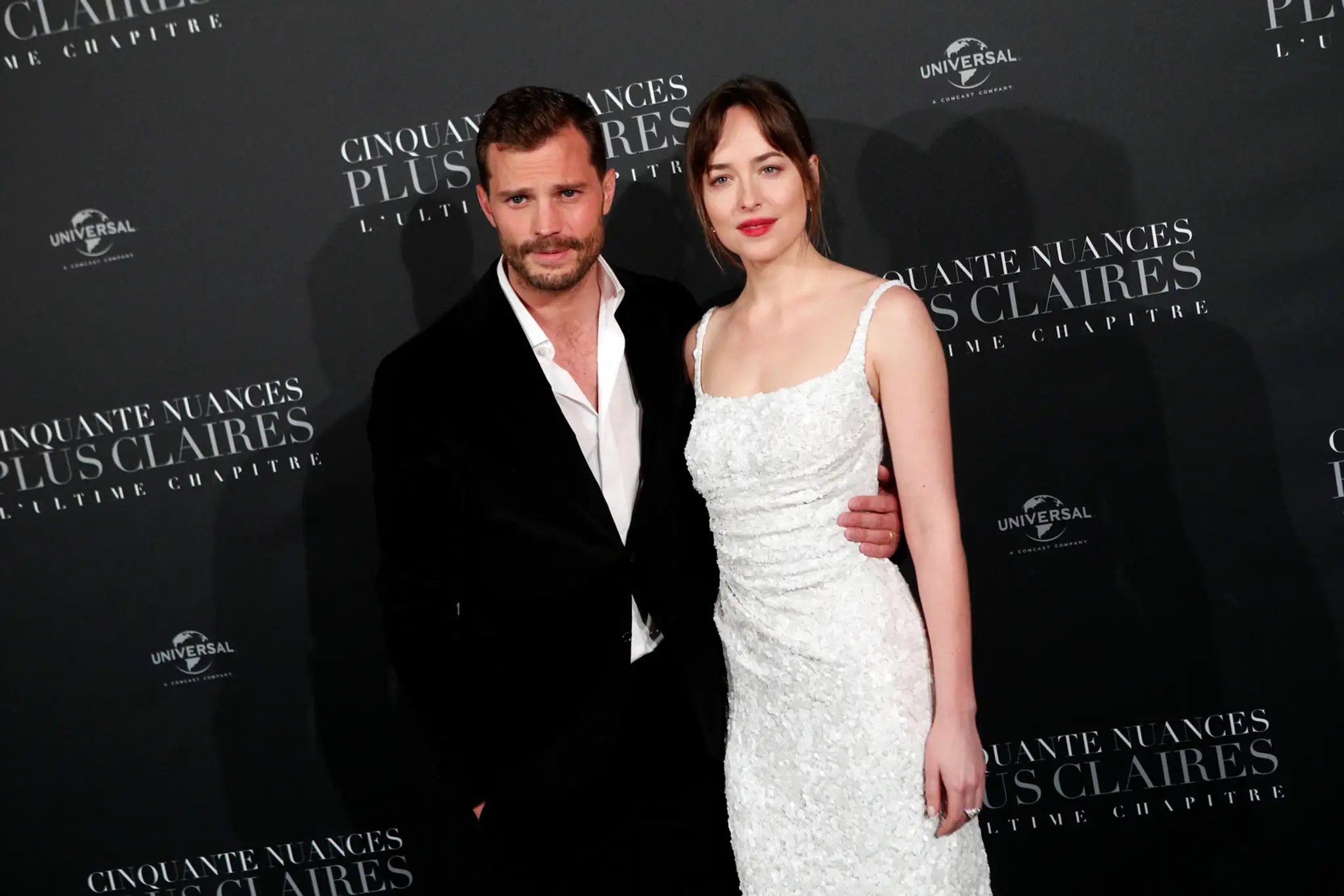 Rita Ora na parížskej premiére filmu Fifty Shades Freed