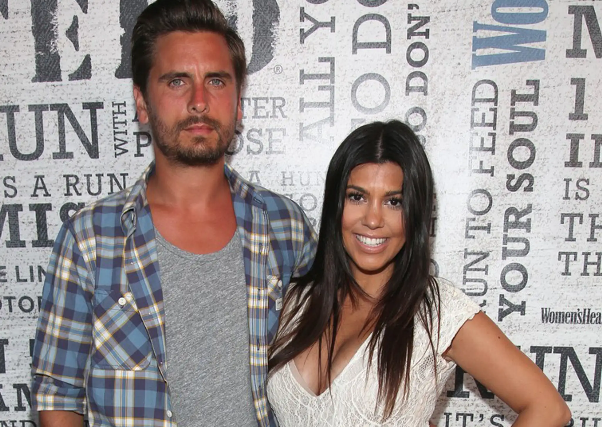 Kourtney Kardashian s partnerom Scottom Disickom.