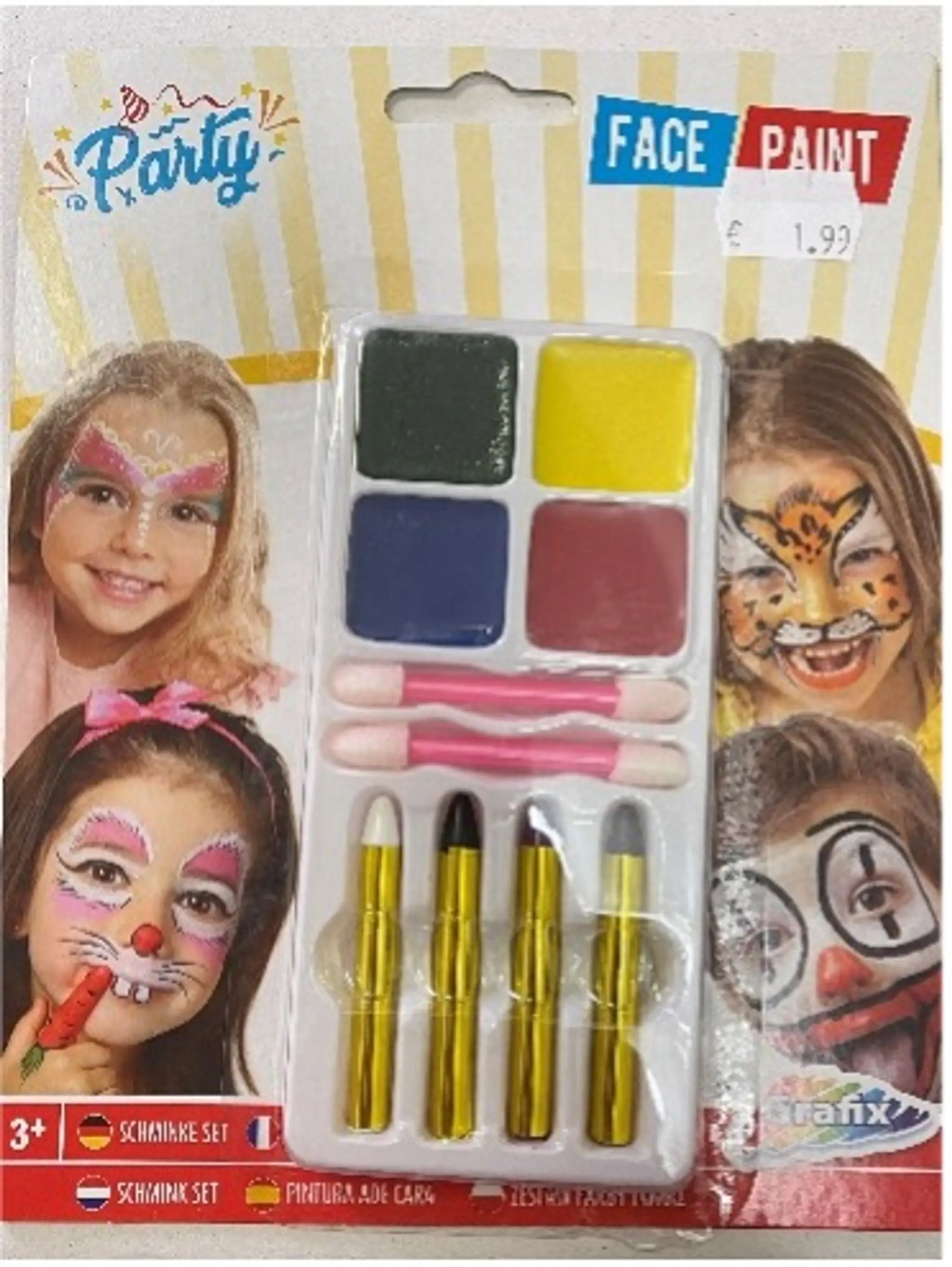 Farby na tvár Party FACE PAINT