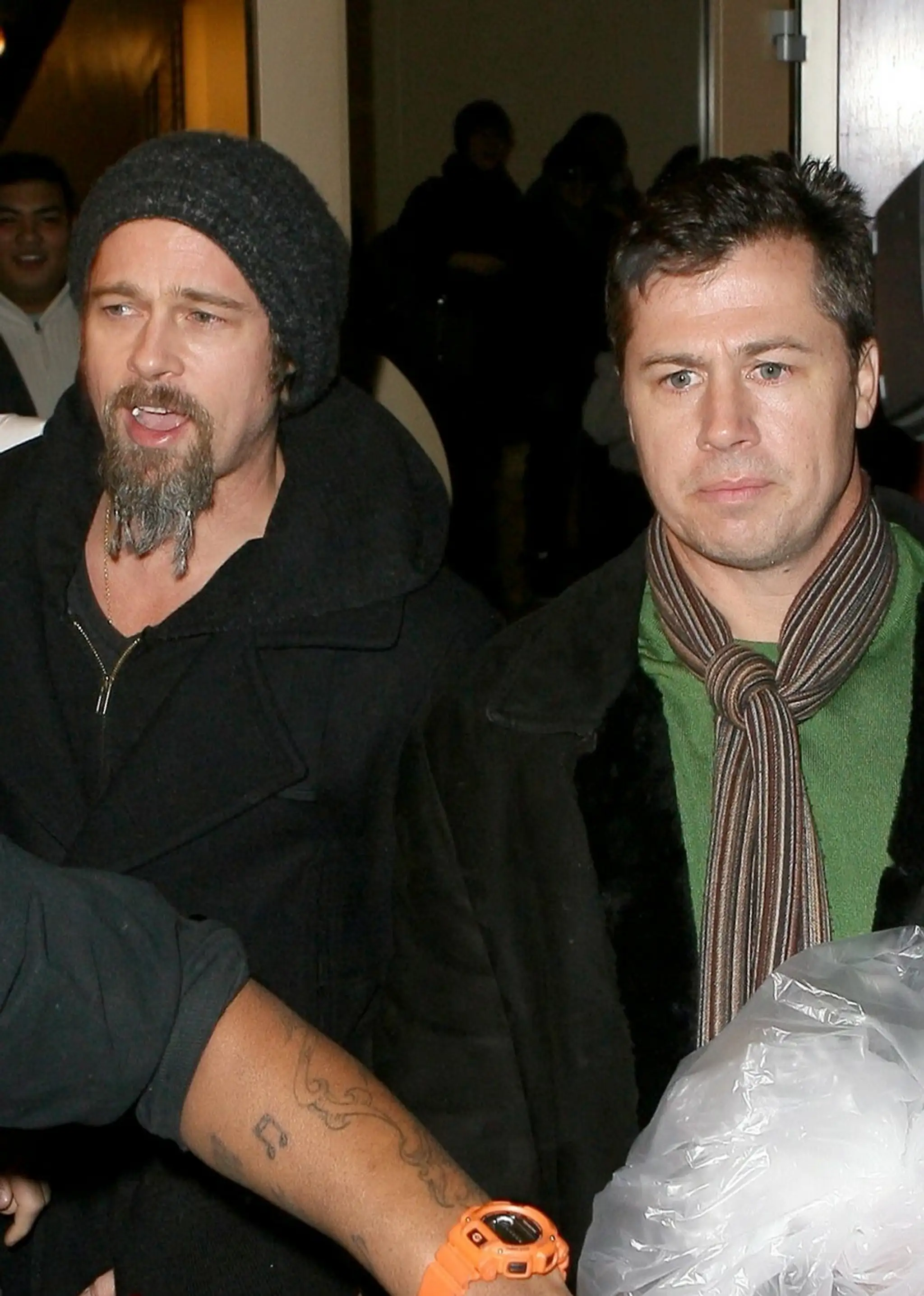 Brad Pitt a brat Doug Pitt.