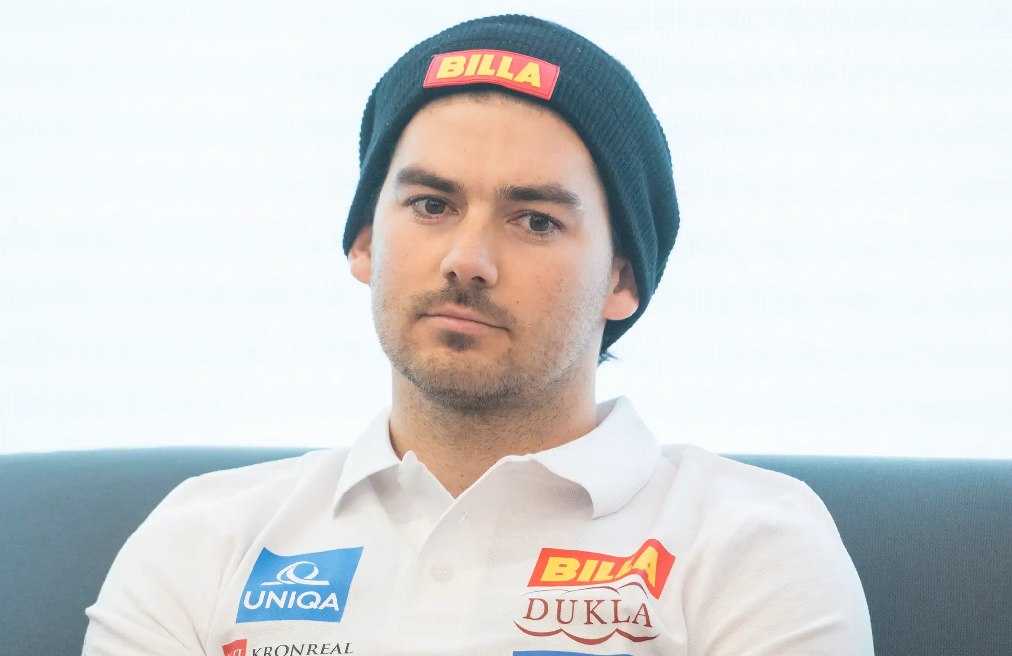 Slovenský reprezentant v zjazdovom lyžovaní Andreas Žampa.