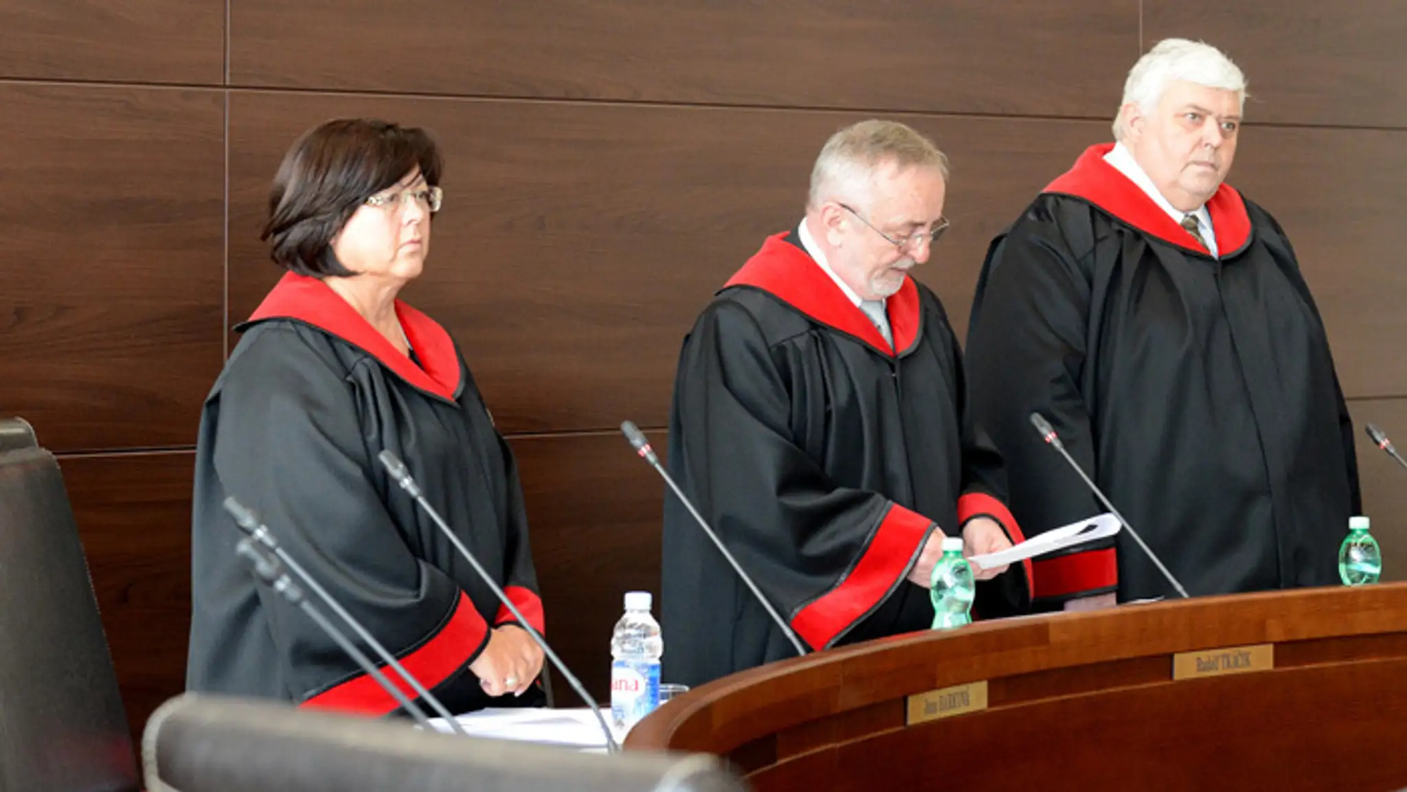 Sudcovia ÚS Jana Baricová, Rudolf Tkáčik a Ľubomír Dobrík.