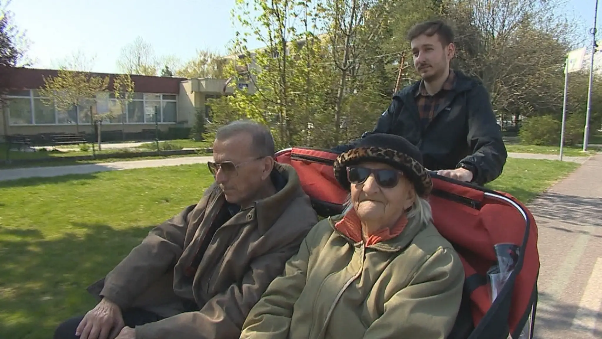 Rikša pre seniorov.