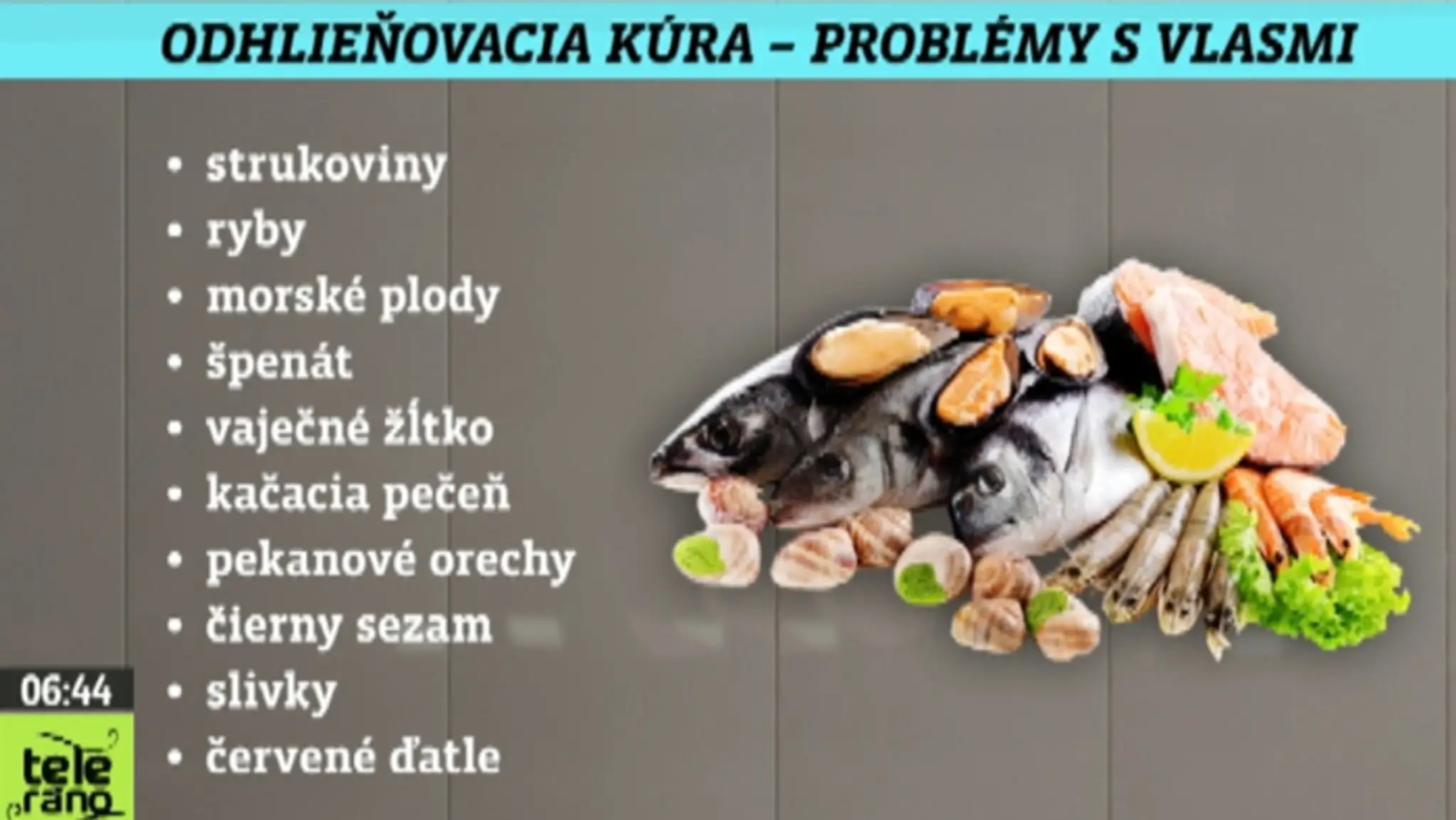 Tieto potraviny pomáhajú na to, aby ste mali dobré vlasy.