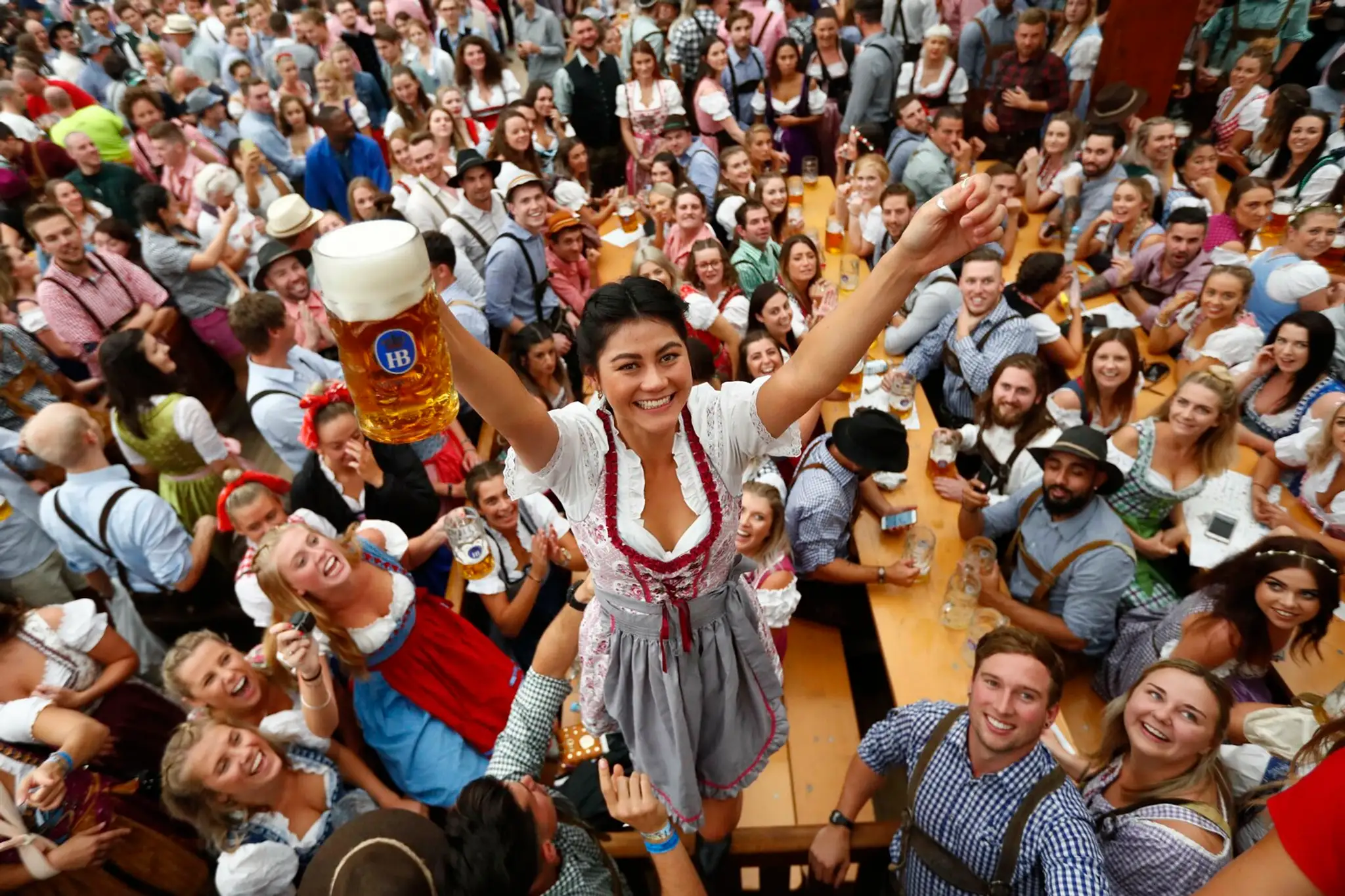 Otvorenie Oktoberfestu.
