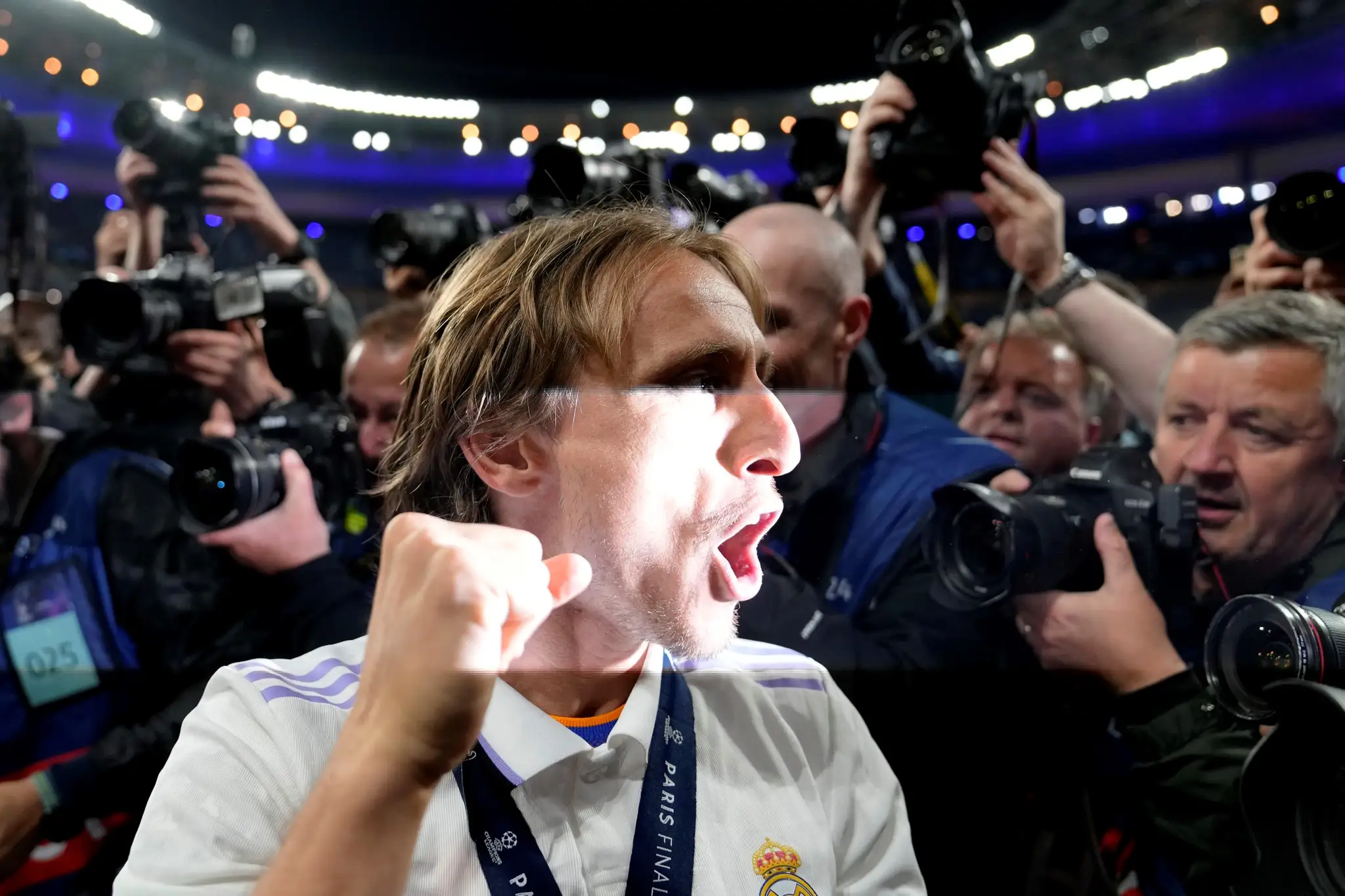 Luka Modrič z Realu Madrid.