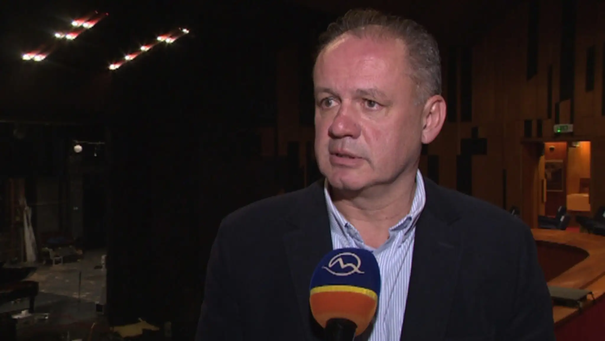 Prezident Andrej Kiska reaguje pre TV Markíza na úmrtie Michala Kováča.