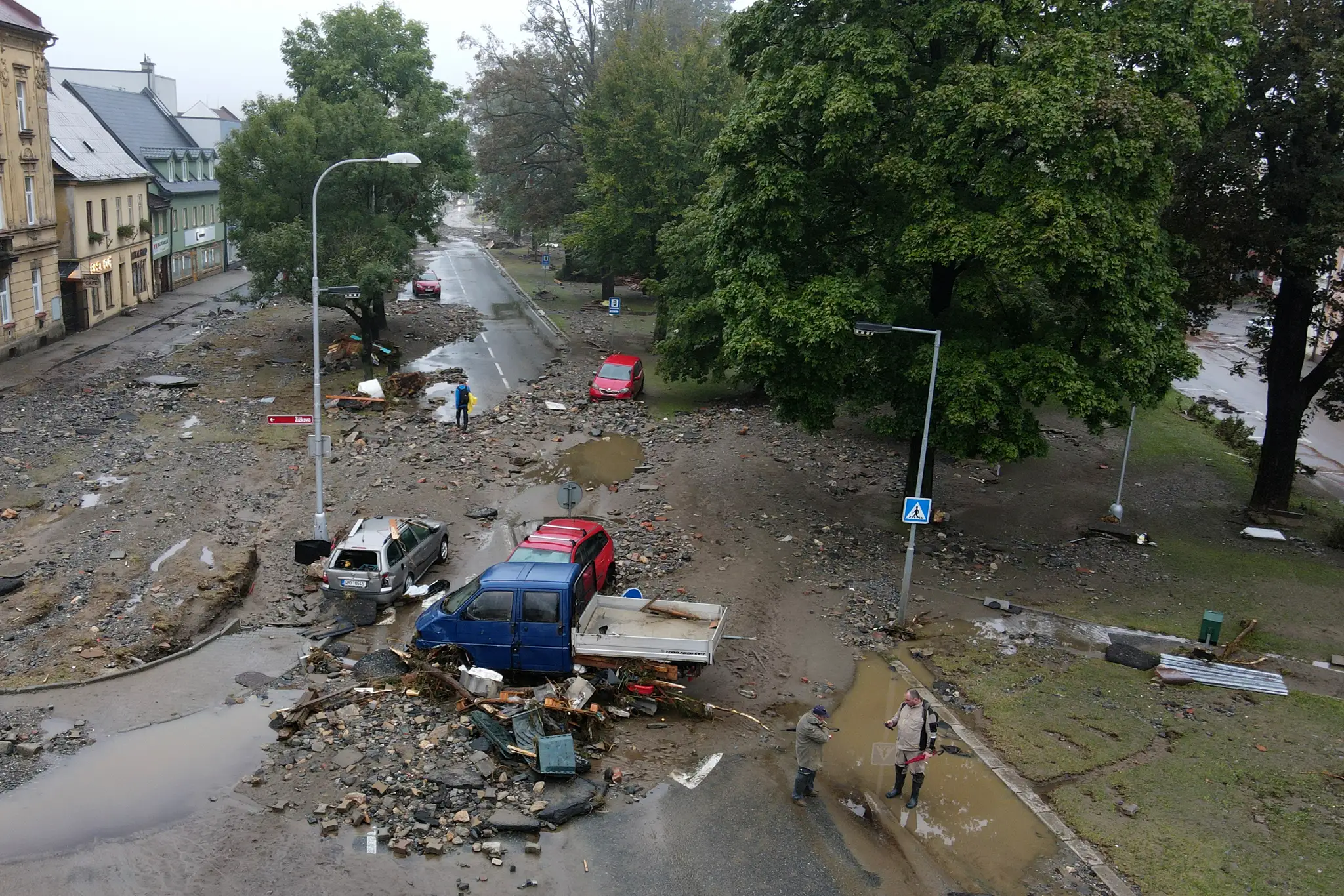 Situácia v českom meste Jeseník
