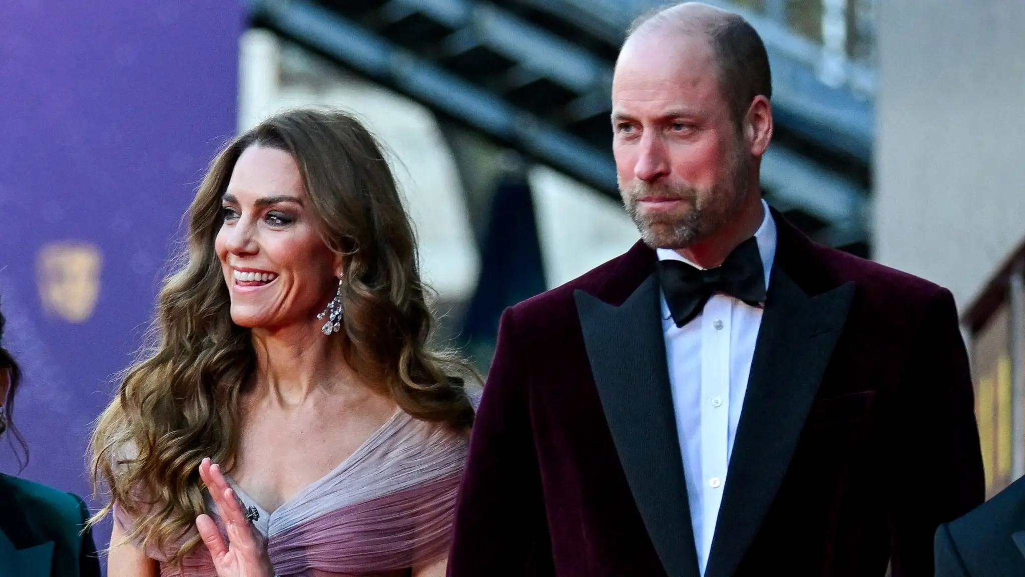 Princezná Kate a princ William na odovzdávaní cien BAFTA.