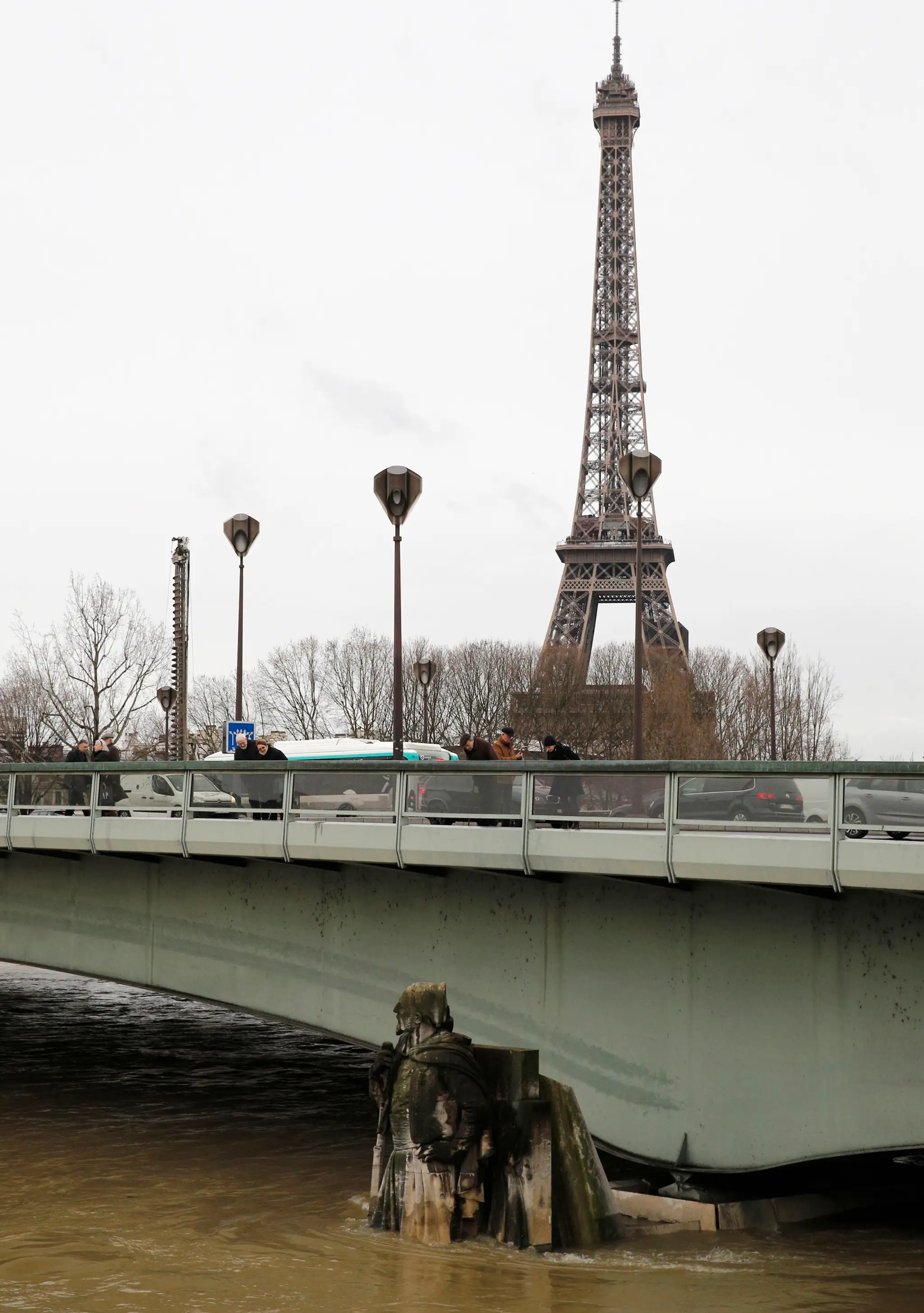 Záplavy v Paríži.