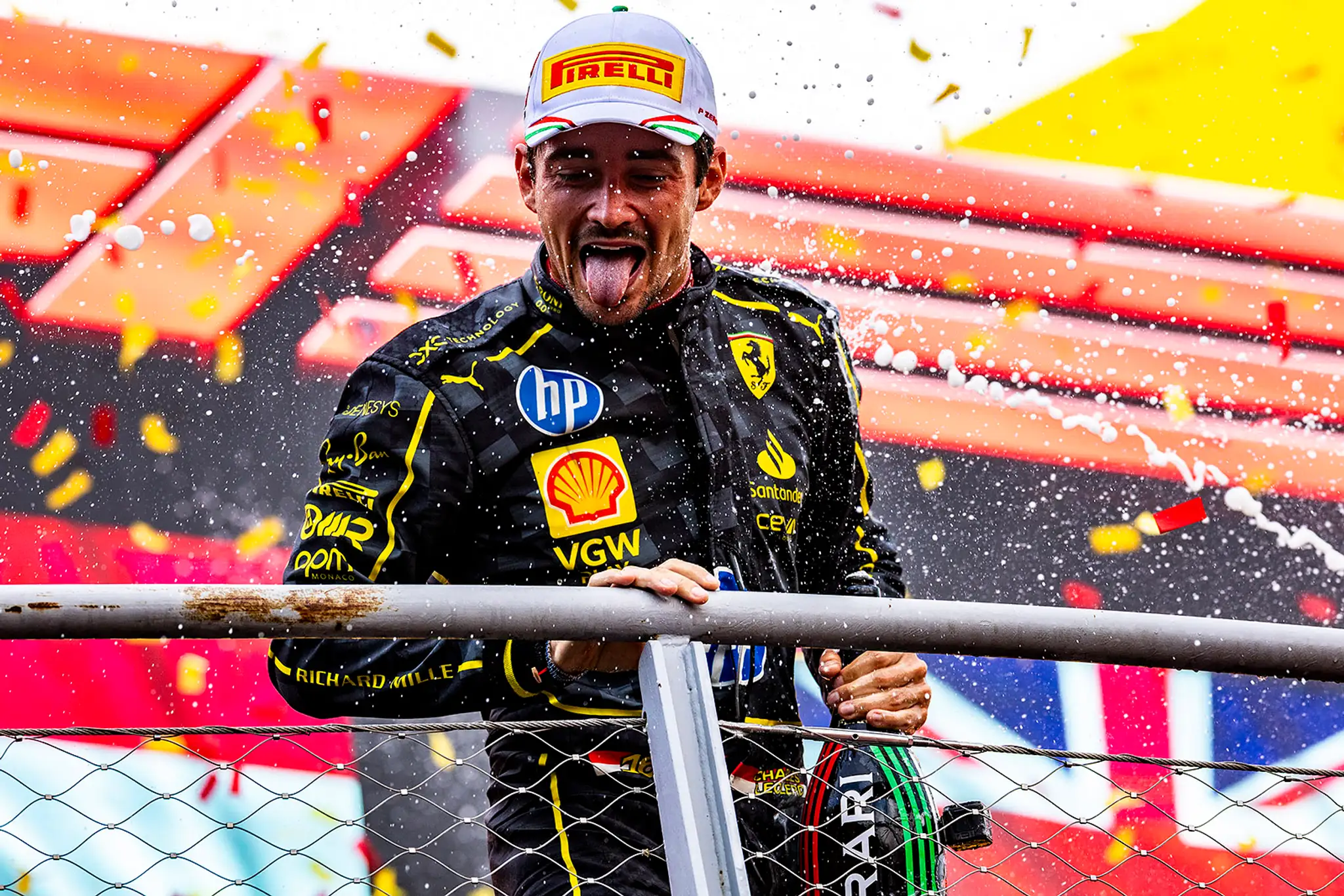 Po triumfe na VC Talianska mal Charles Leclerc obrovskú radosť.