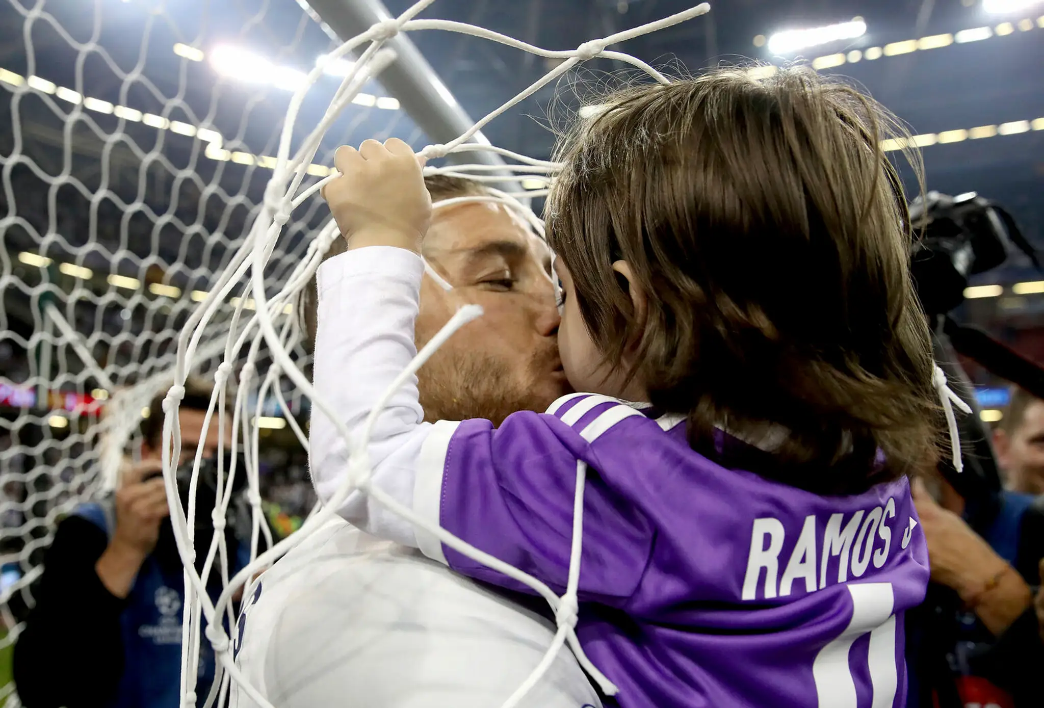 Sergio Ramos sa raduje so svojou dcérou.