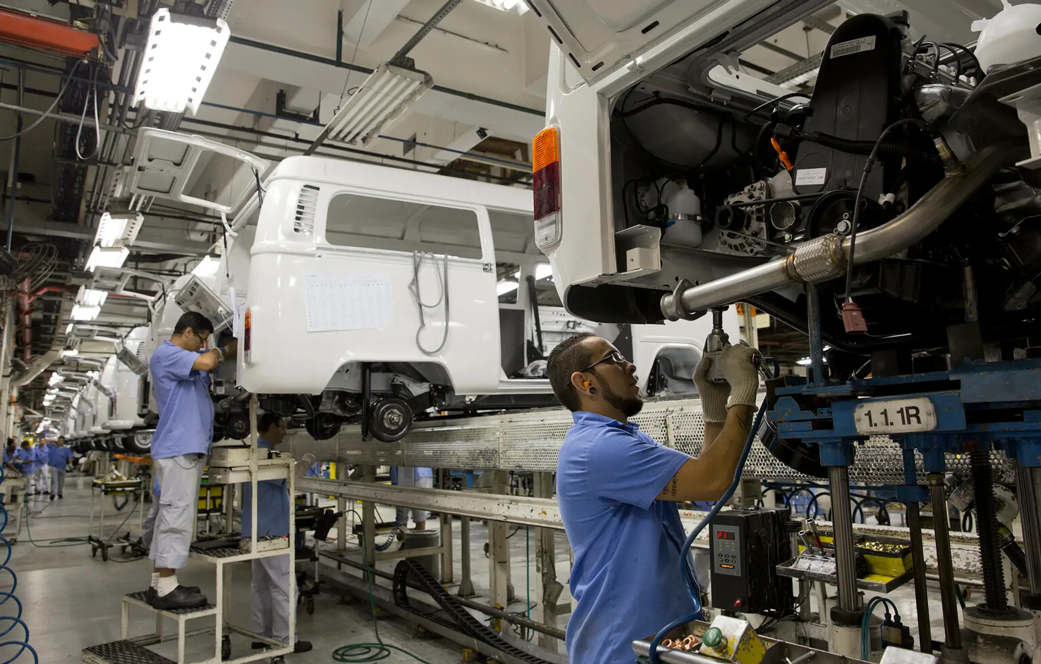 Zamestnanci nemeckej automobilky Volkswagen