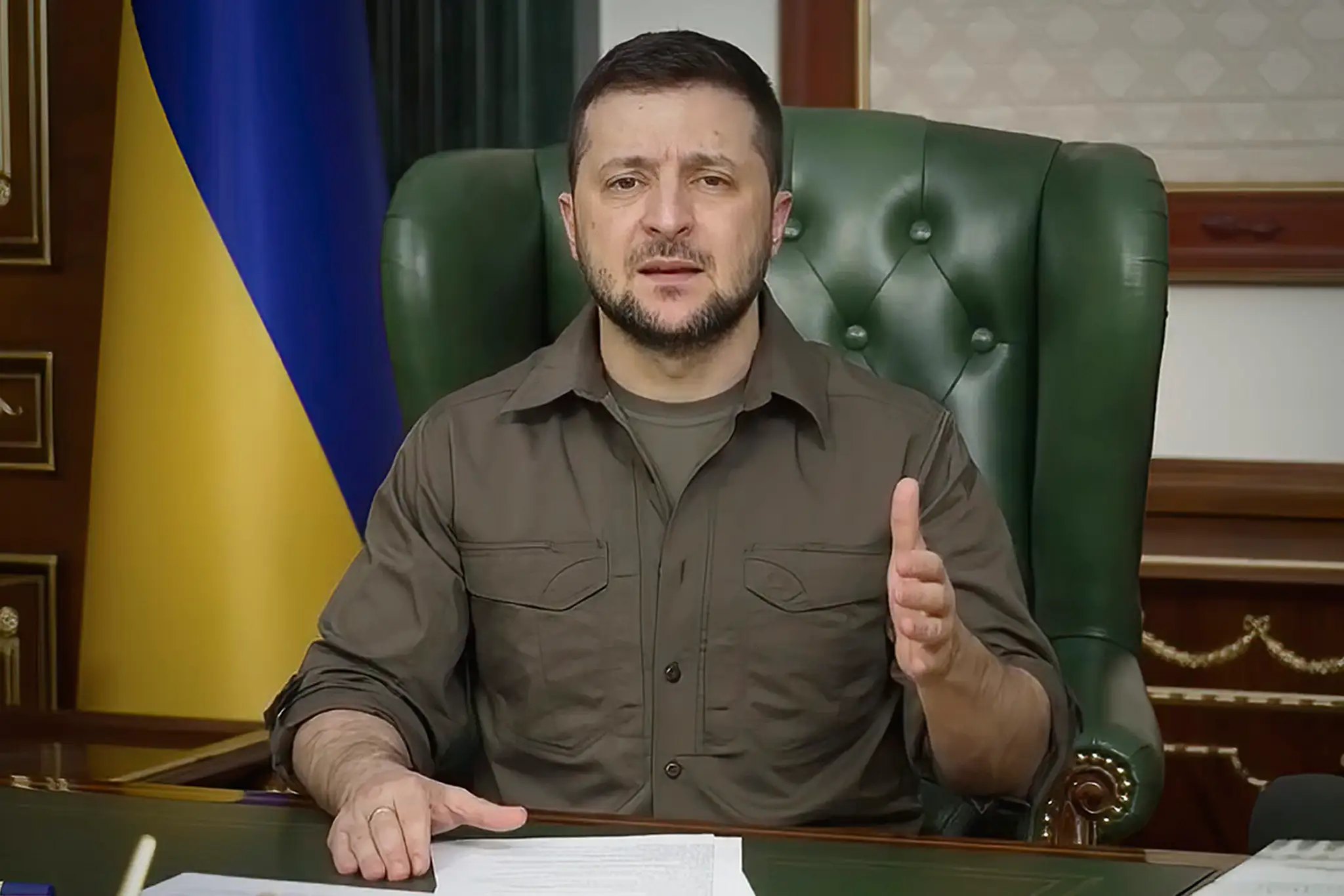 Ukrajinský prezident Volodymyr Zelenskyj