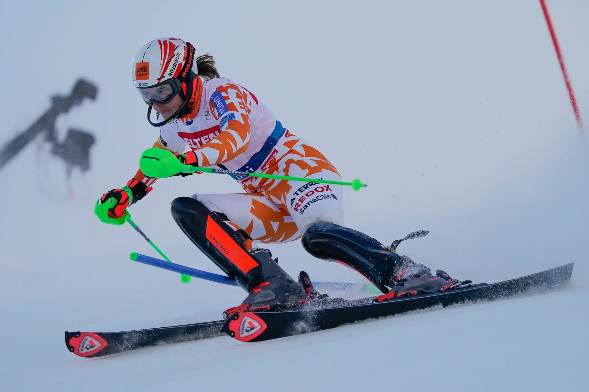 Petra Vlhová v Levi.