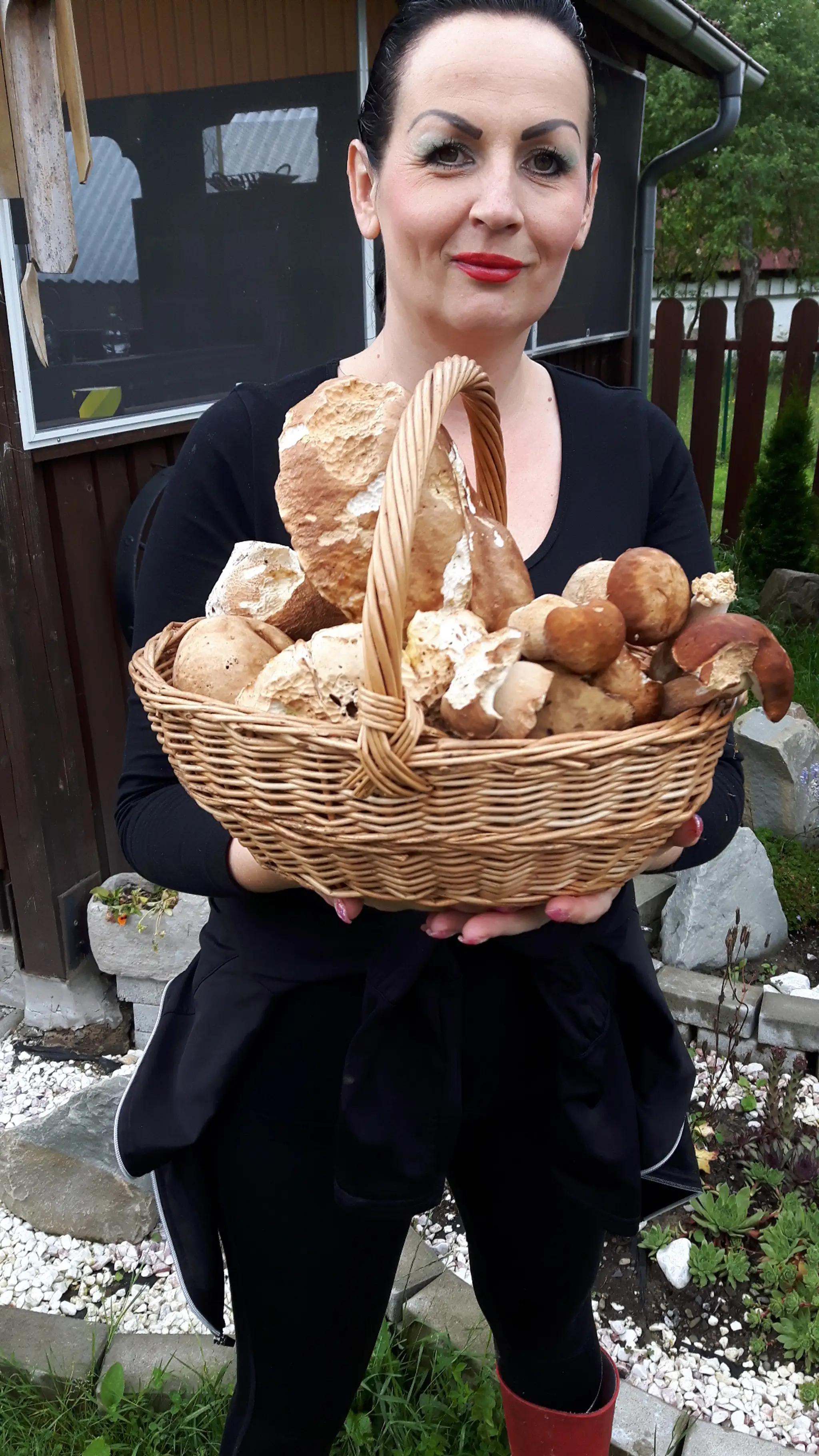 Katka Siváková a jej úlovok