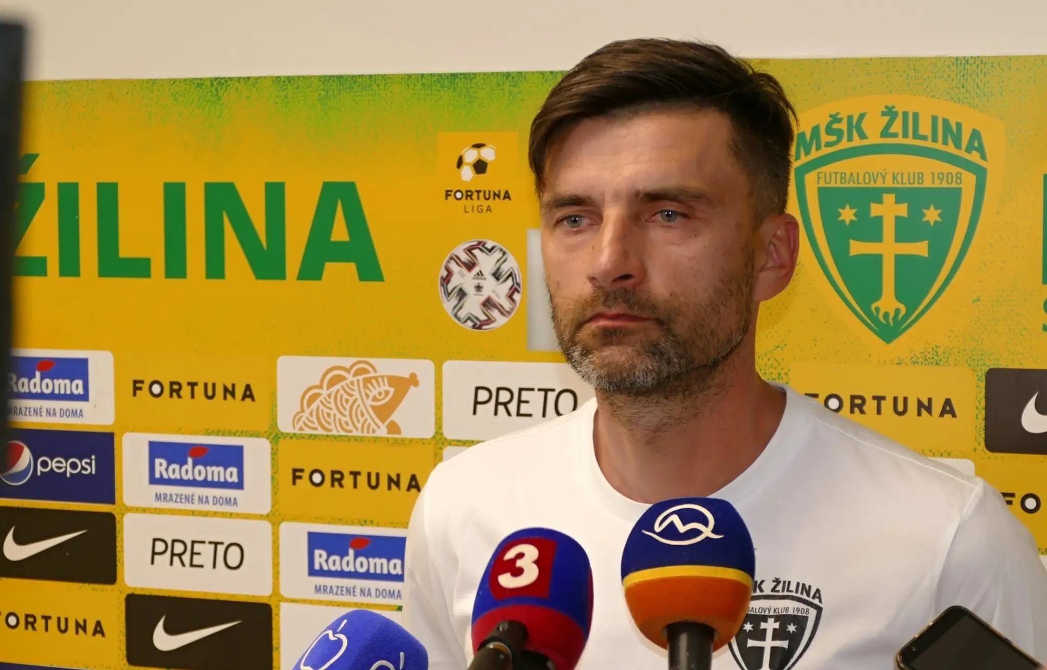 Na snímke tréner MŠK Žilina Pavol Staňo..jpg