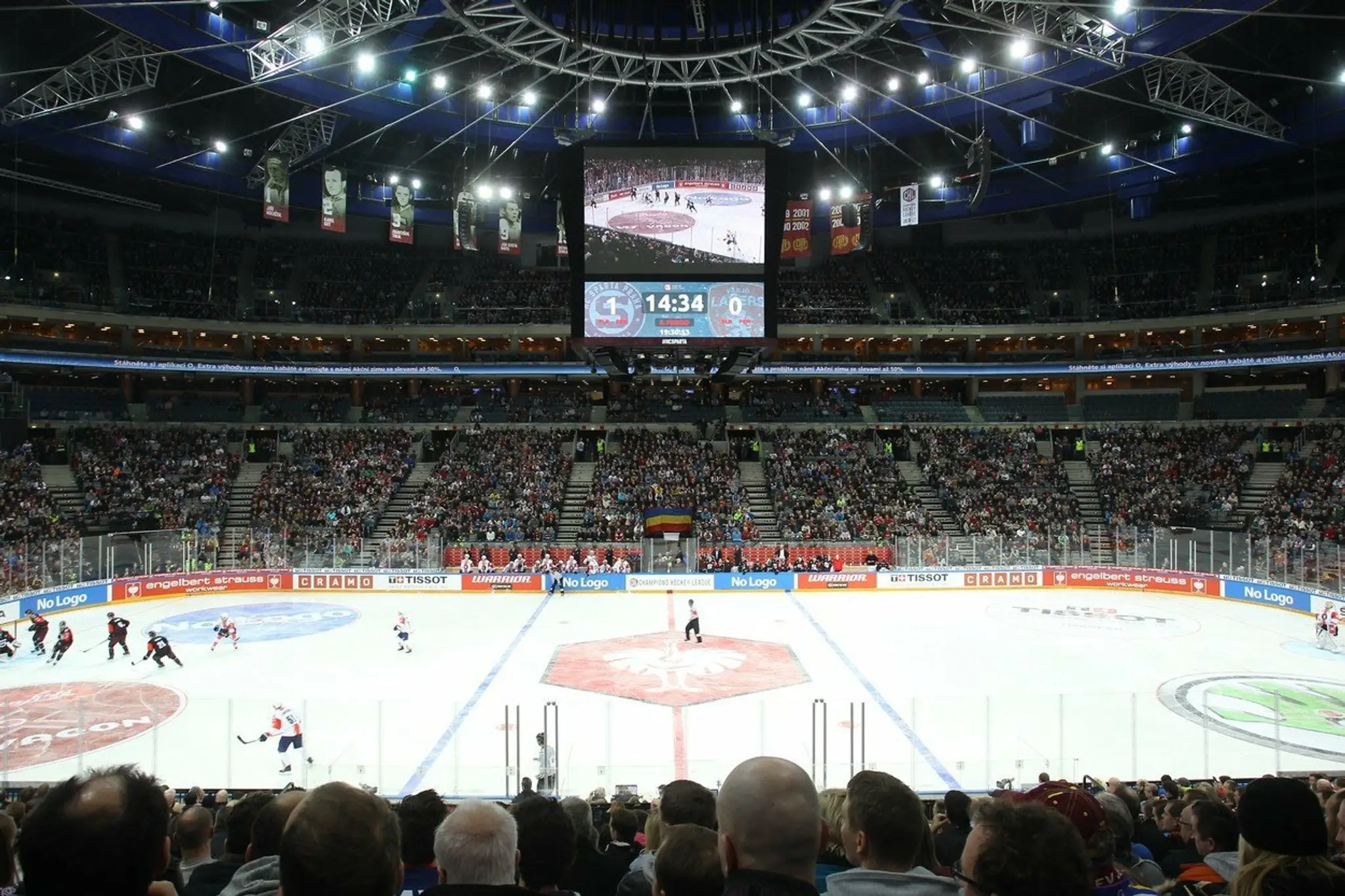 Pražská O2 aréna.