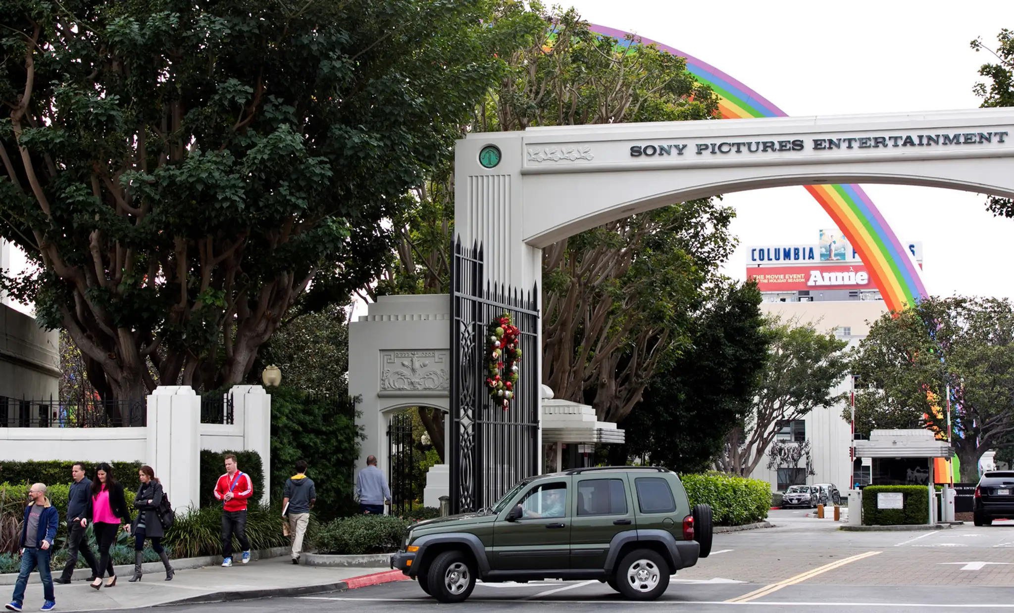 Budova filmovej spoločnosti Sony Pictures Entertaiment v kalifornskom meste Culver City.