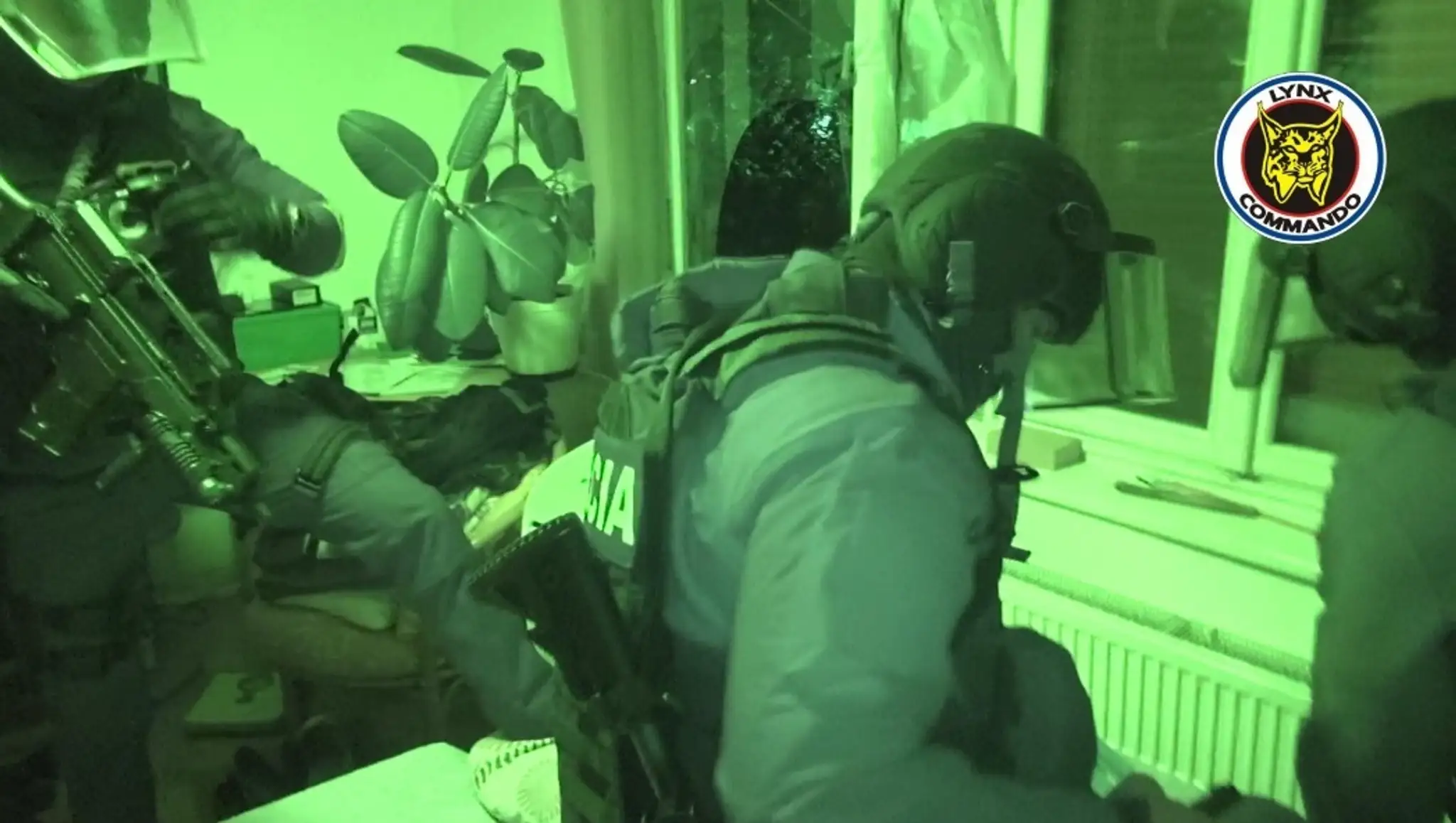 Policajná razia.