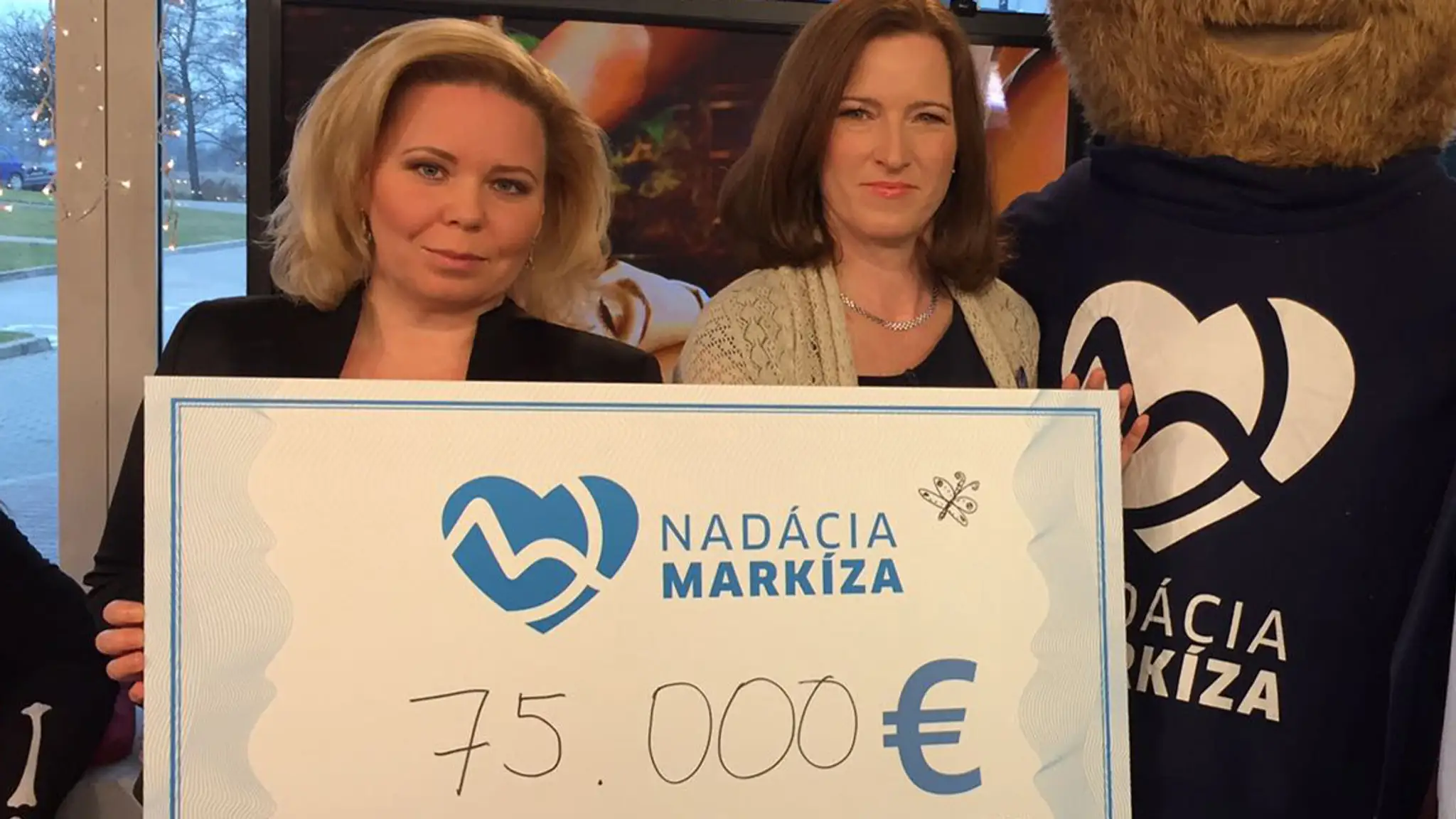 Ďakujeme všetkým! Nadácia Markíza vyzbierala 75-tisíc eur