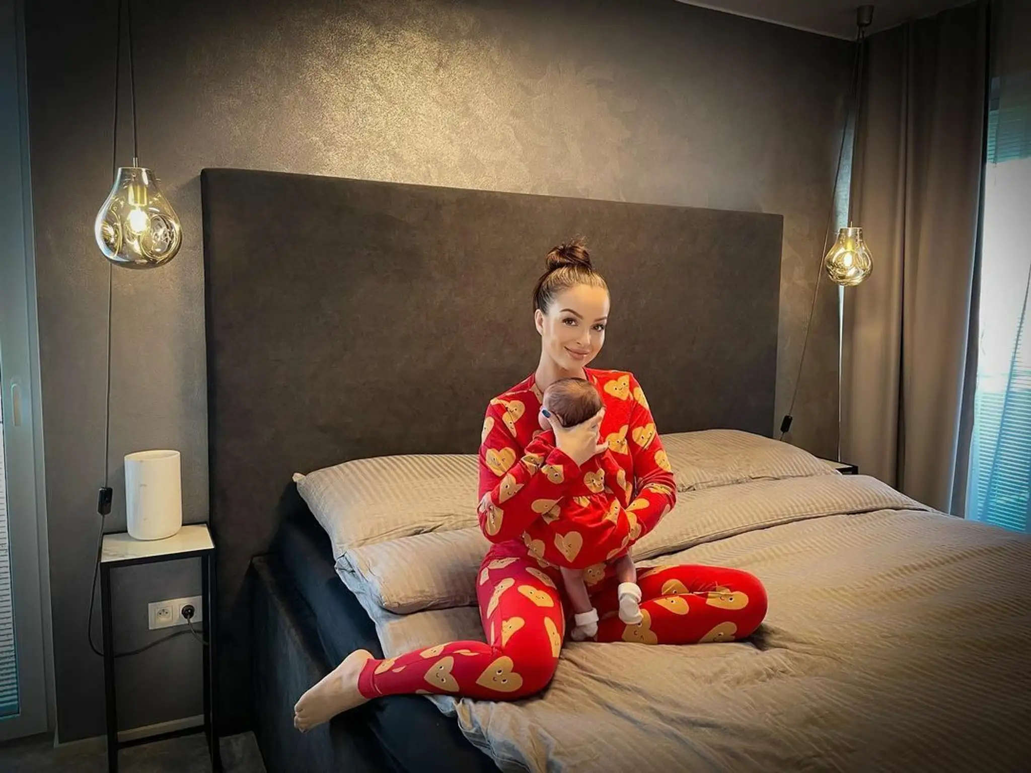Veronika s dcérkou
