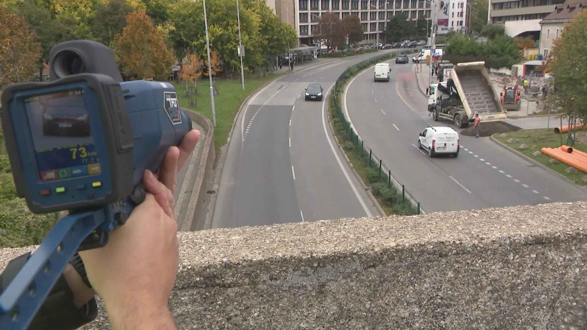 Meranie rýchlosti.