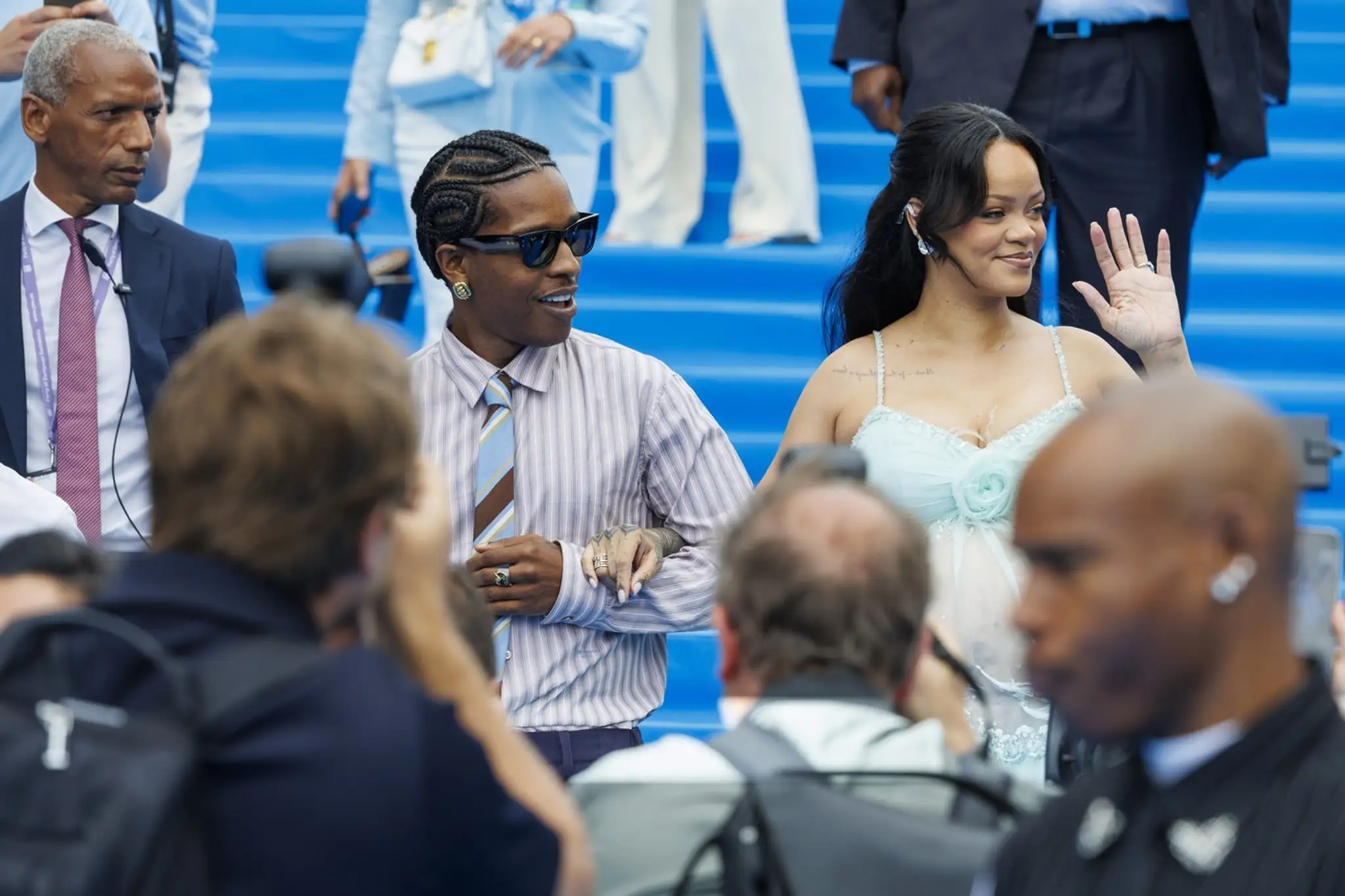 A$AP Rocky s Rihannou na premiére 