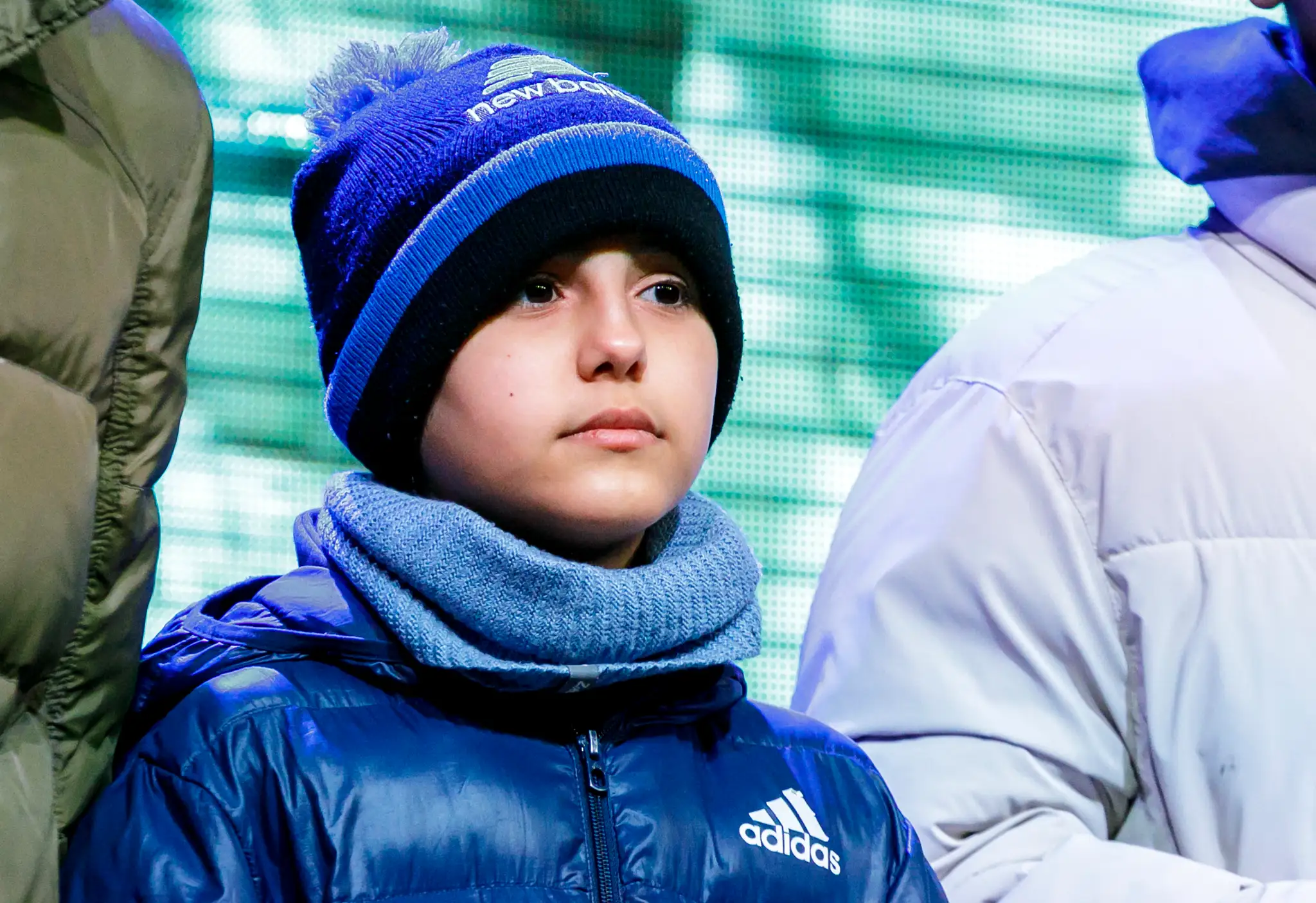 Na snímke 11-ročný Hassan Alkhalaf, ktorý niekoľko dní sám unikal z Ukrajiny za bratom Zakarijom študujúcim na Slovensku.