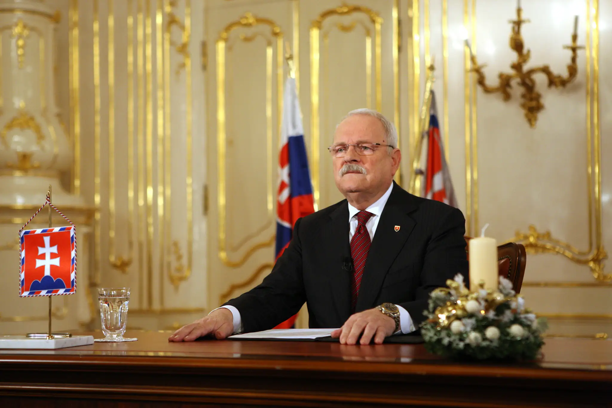 Novoročný príhovor Ivana Gašparoviča - 1.1.2014