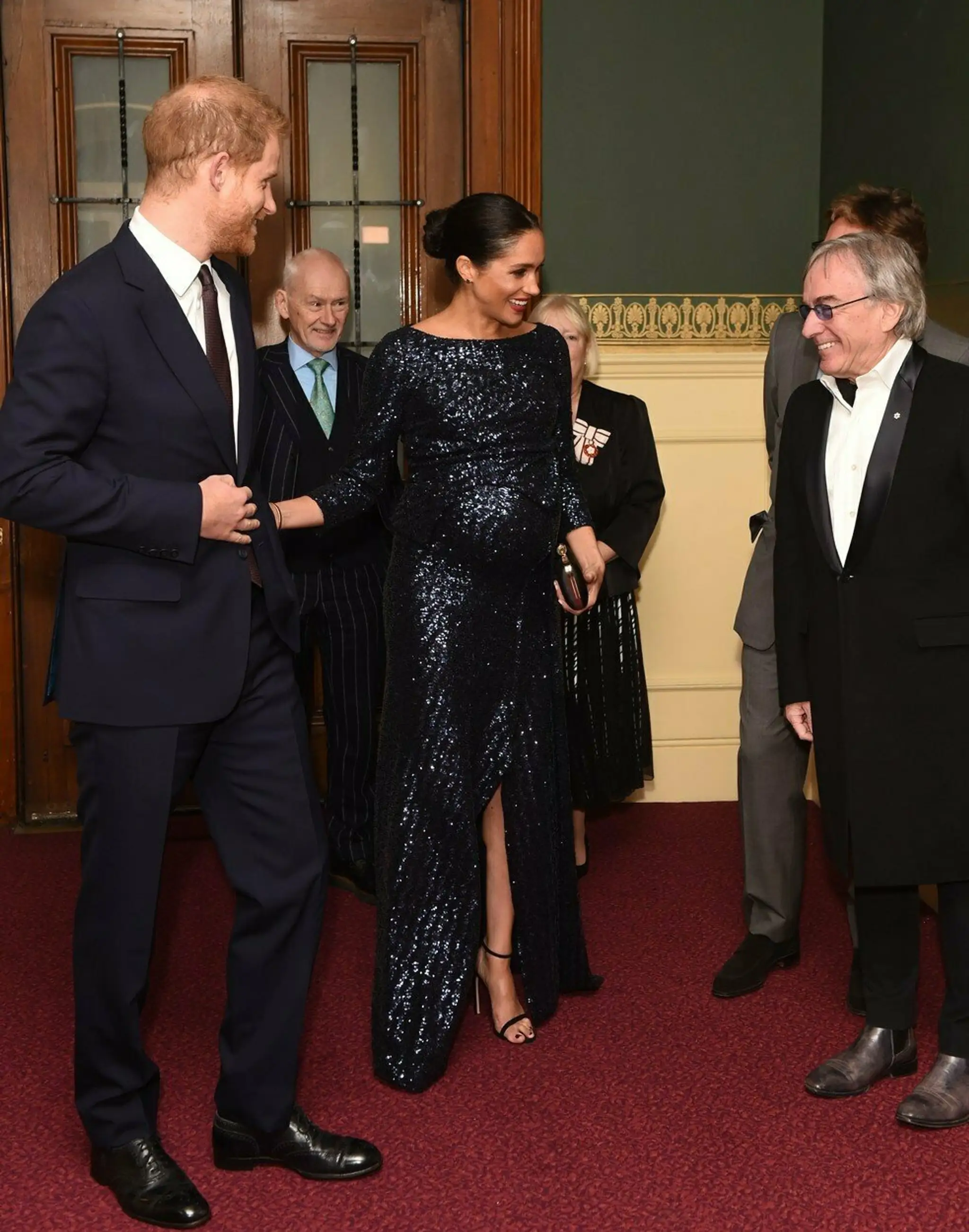 Meghan Markle na galavečere.