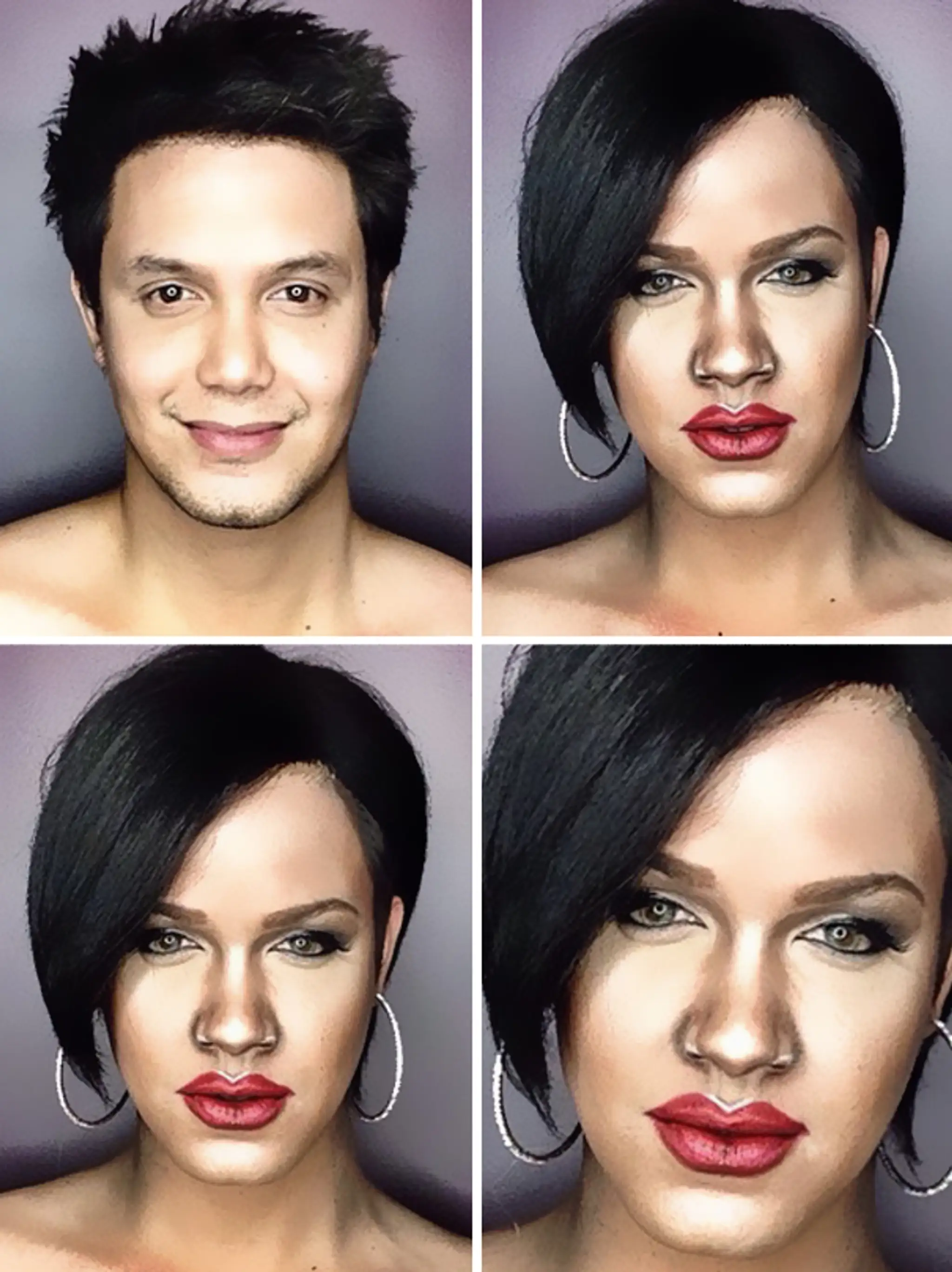 Paolo Ballesteros ako Rihanna