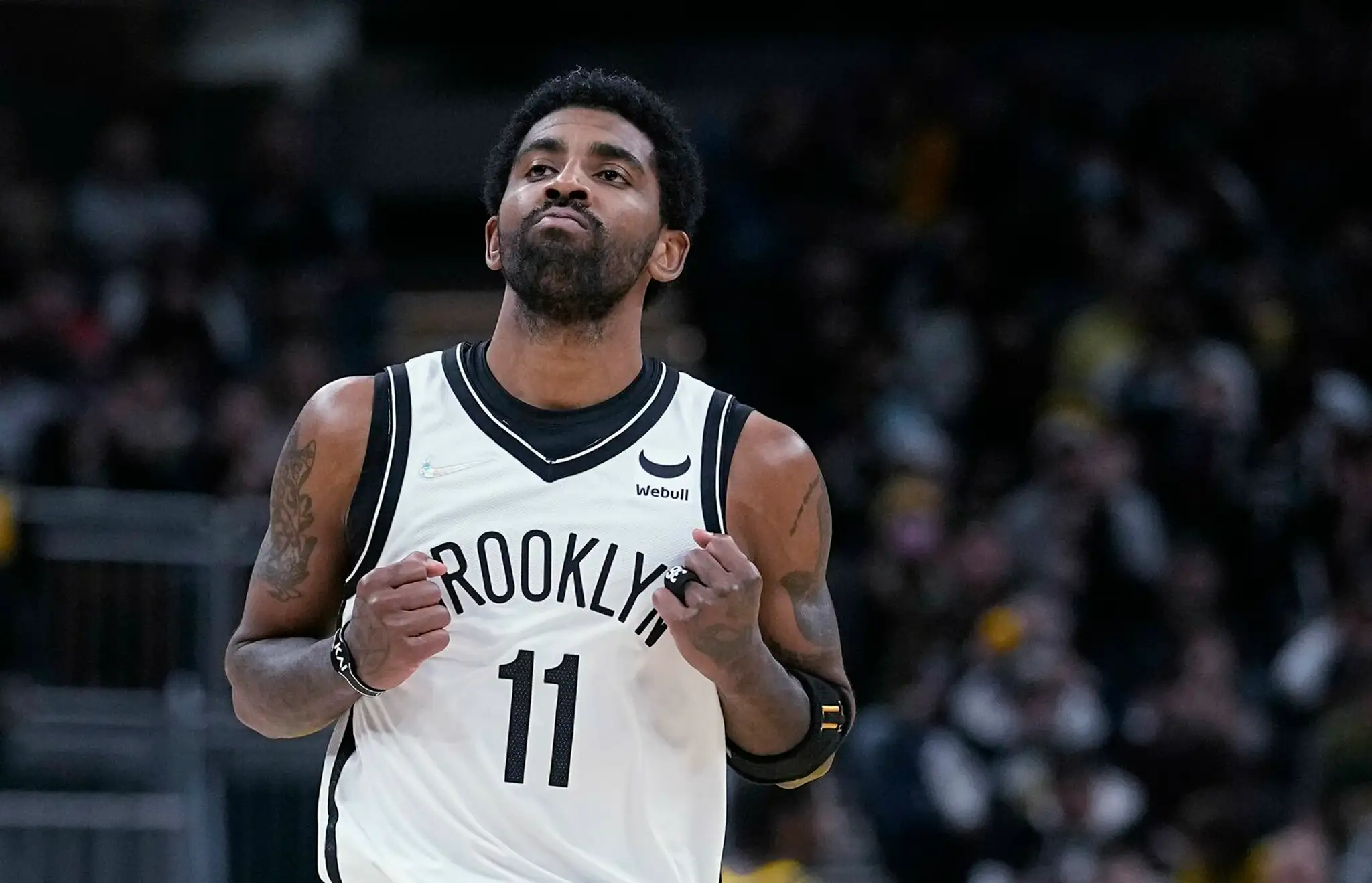 Basketbalista Kyrie Irving z Brooklynu Nets.
