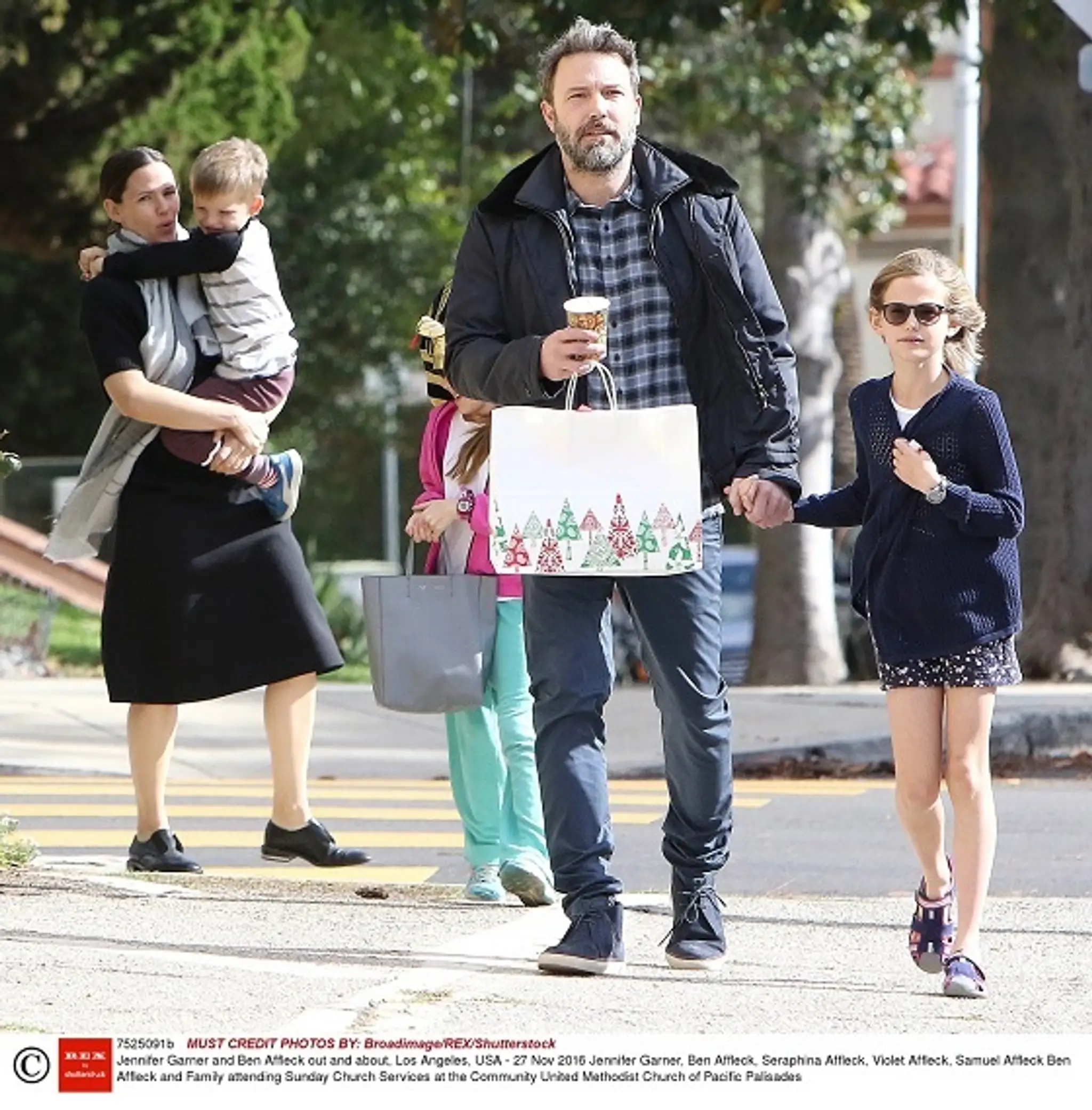 Ben Affleck a Jennifer Garner s deťmi